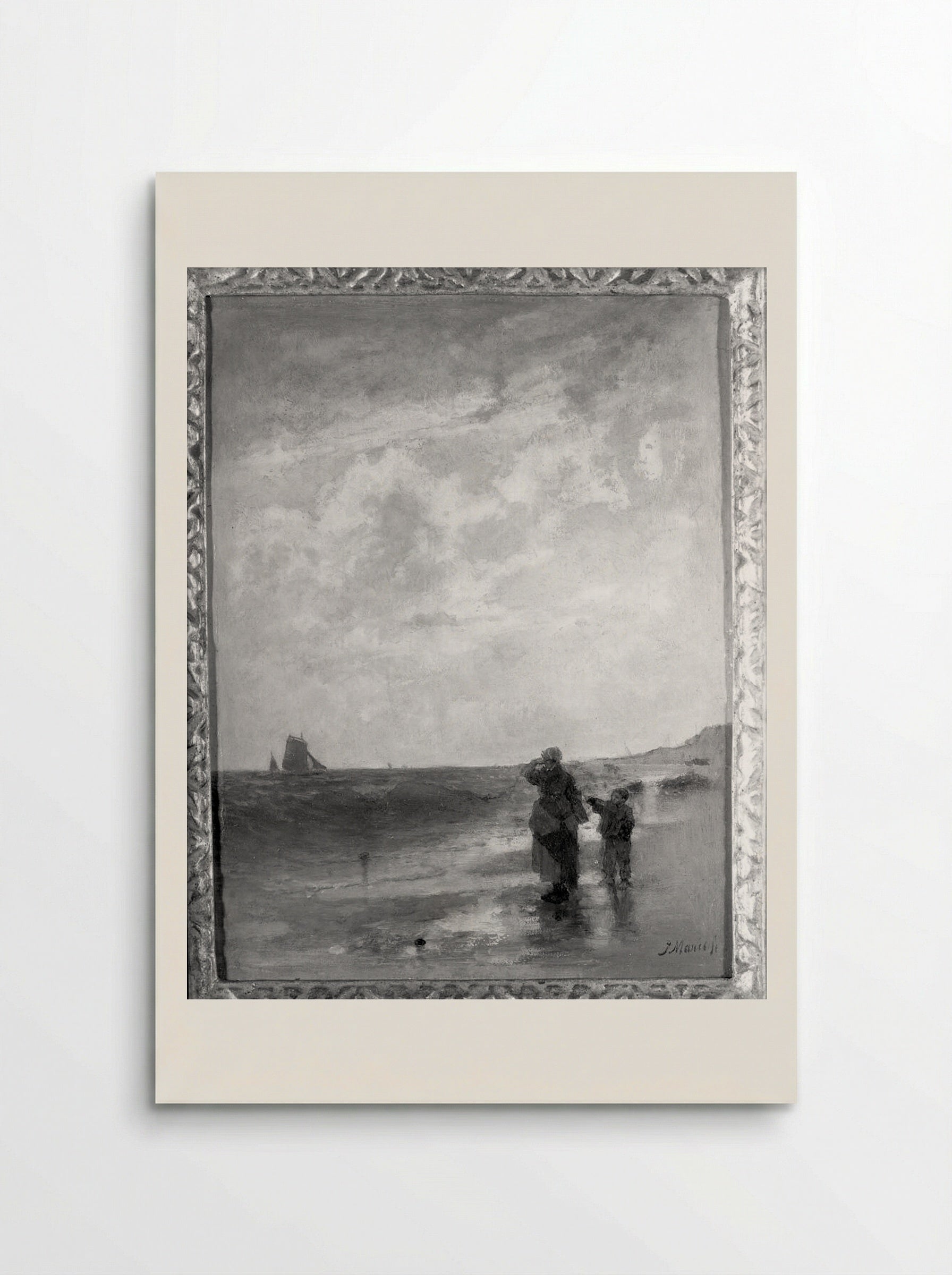 Seascape - Jacob Maris - Poster
