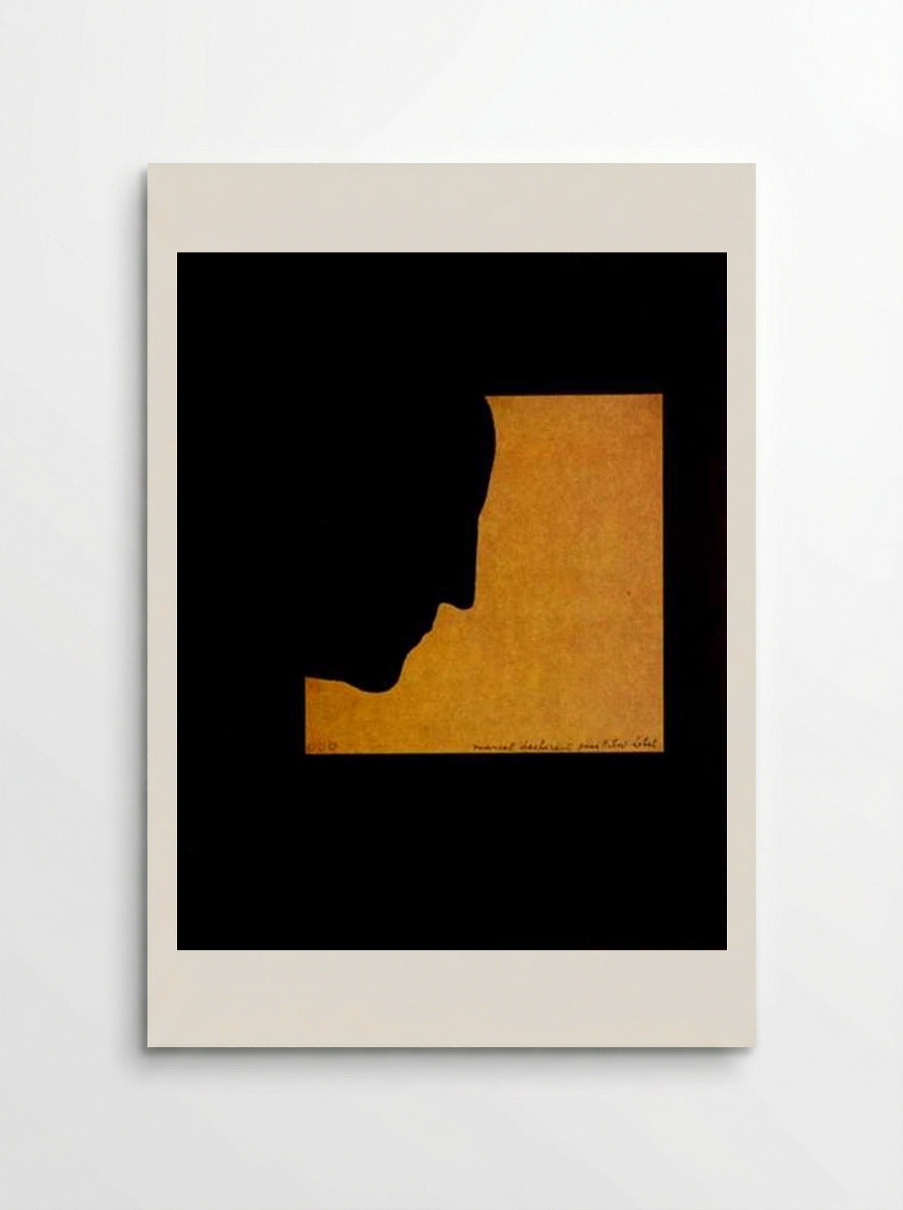 Self Portrait in Profile - Marcel Duchamp - Poster