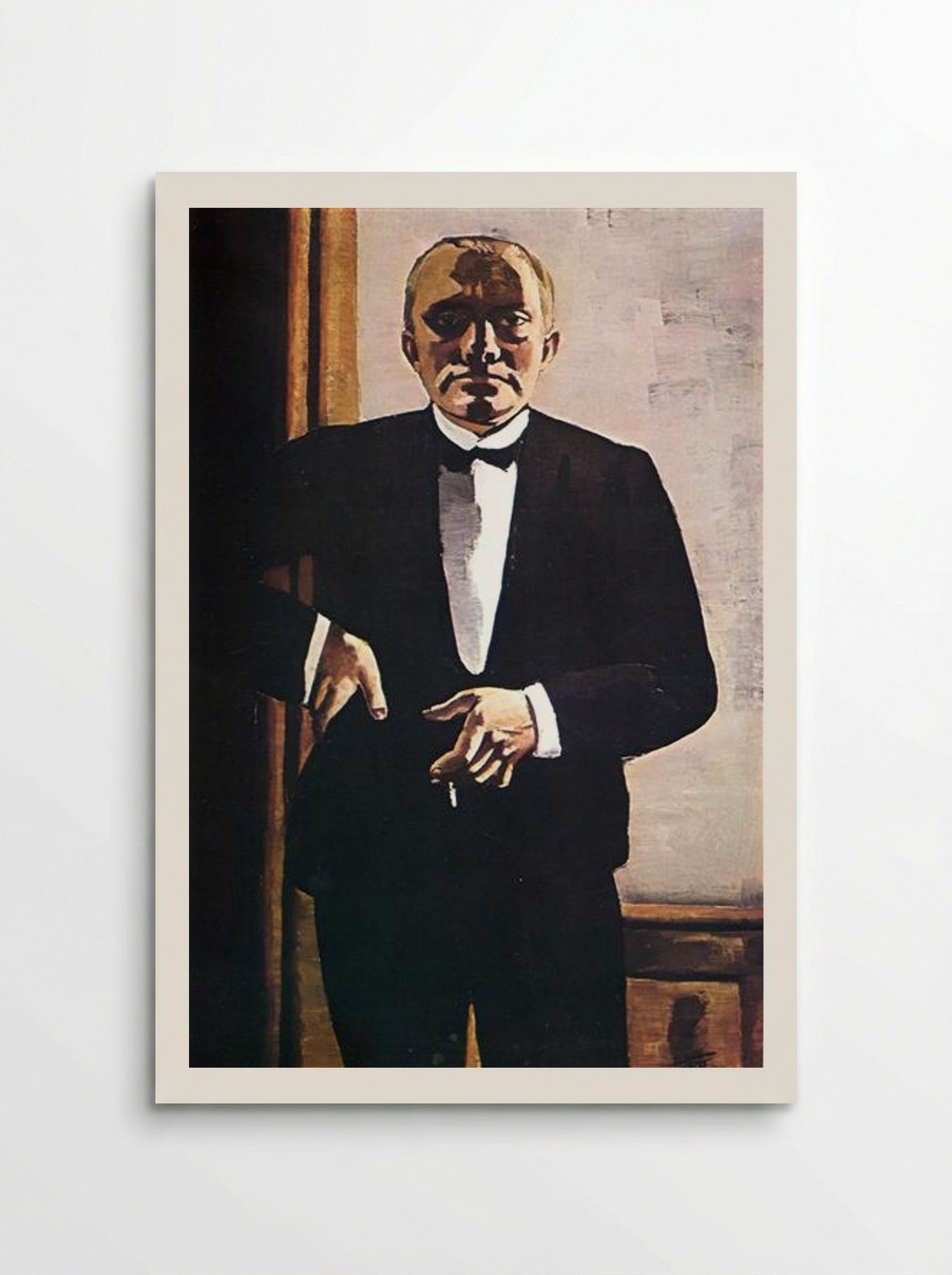 Self-Portrait in Tuxedo - Max Beckmann - Poster