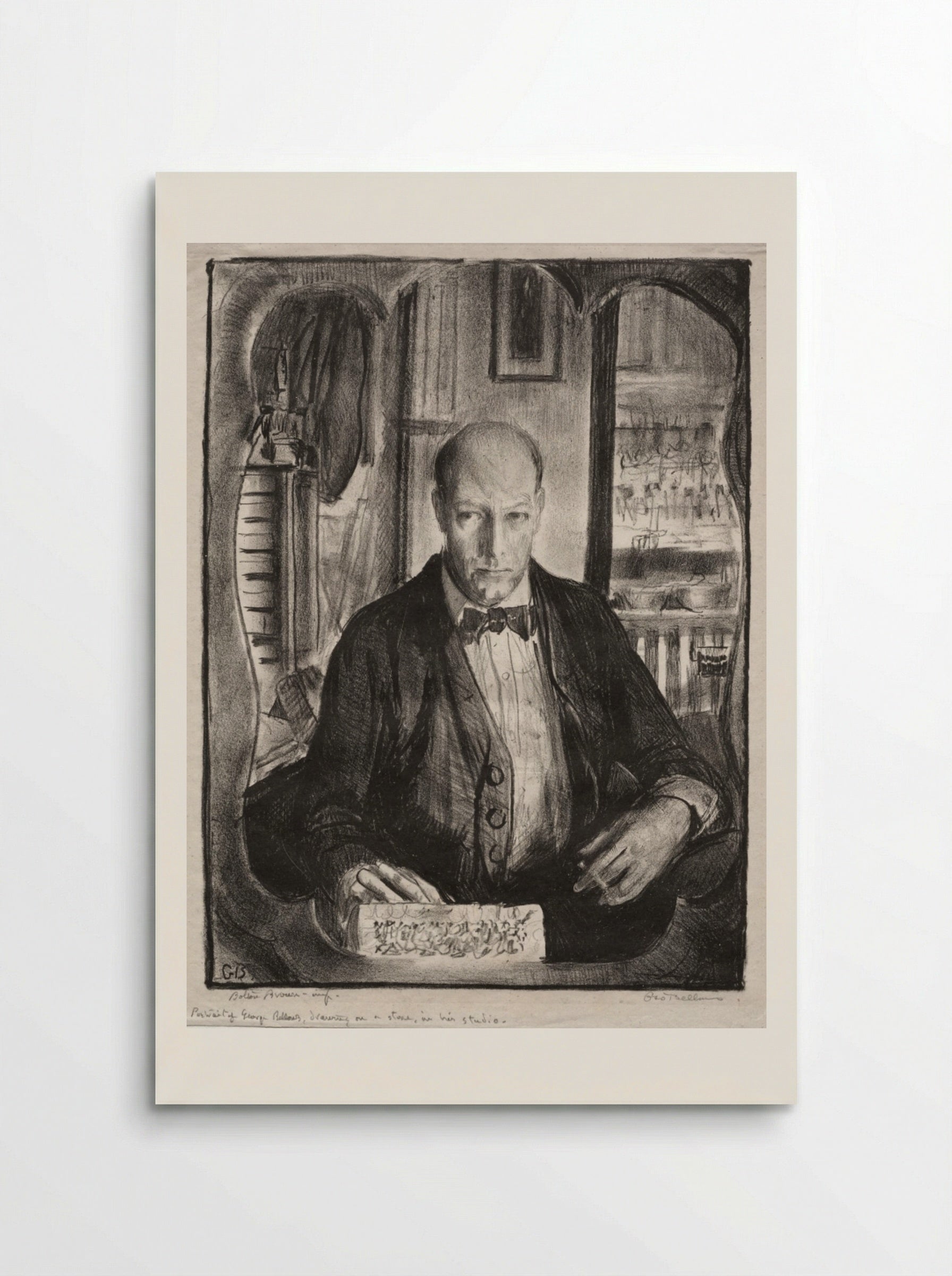 Self-Portrait - George Bellows - Poster
