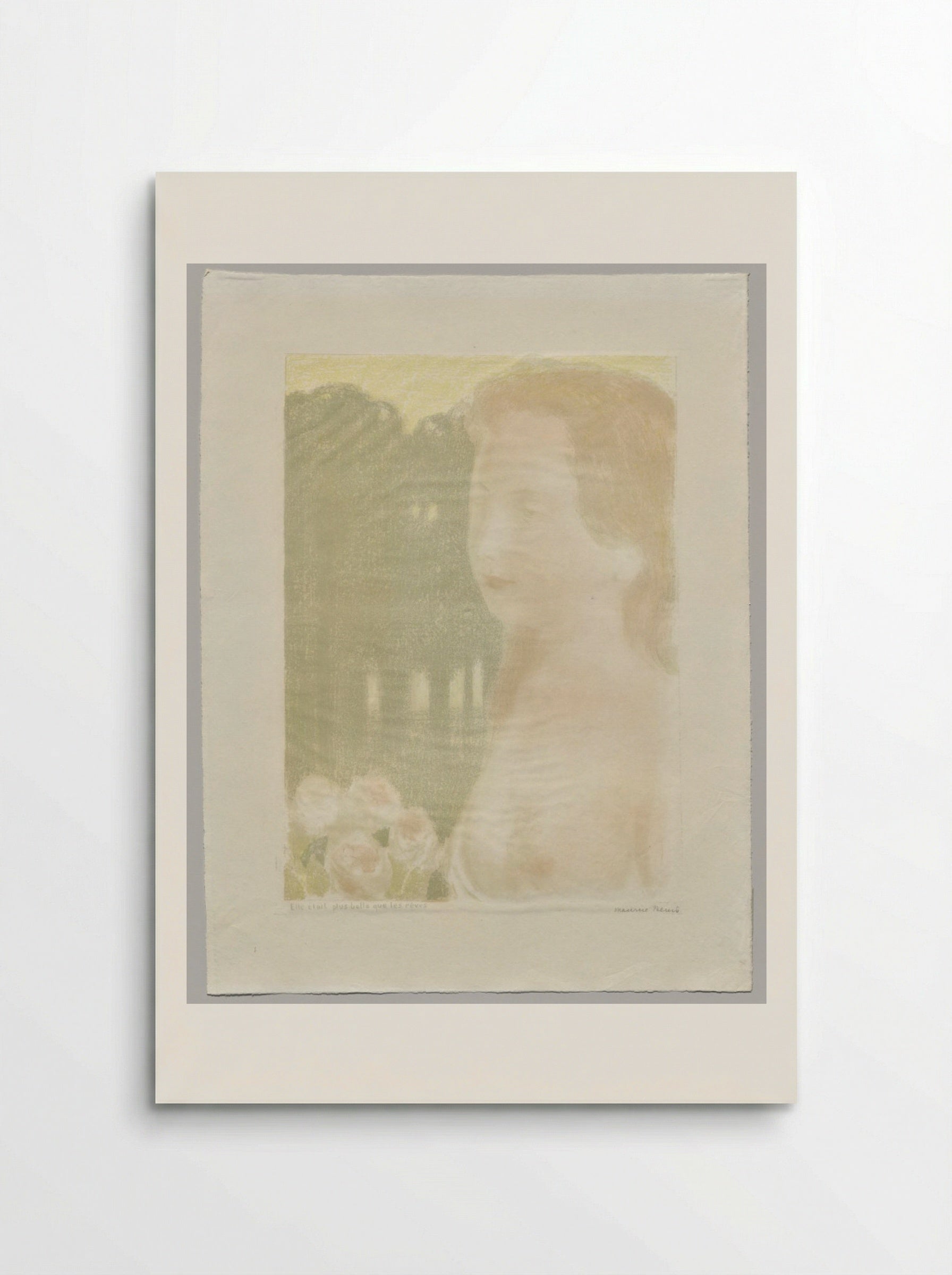 She Was More Beautiful Than Dreams - Maurice Denis - Poster