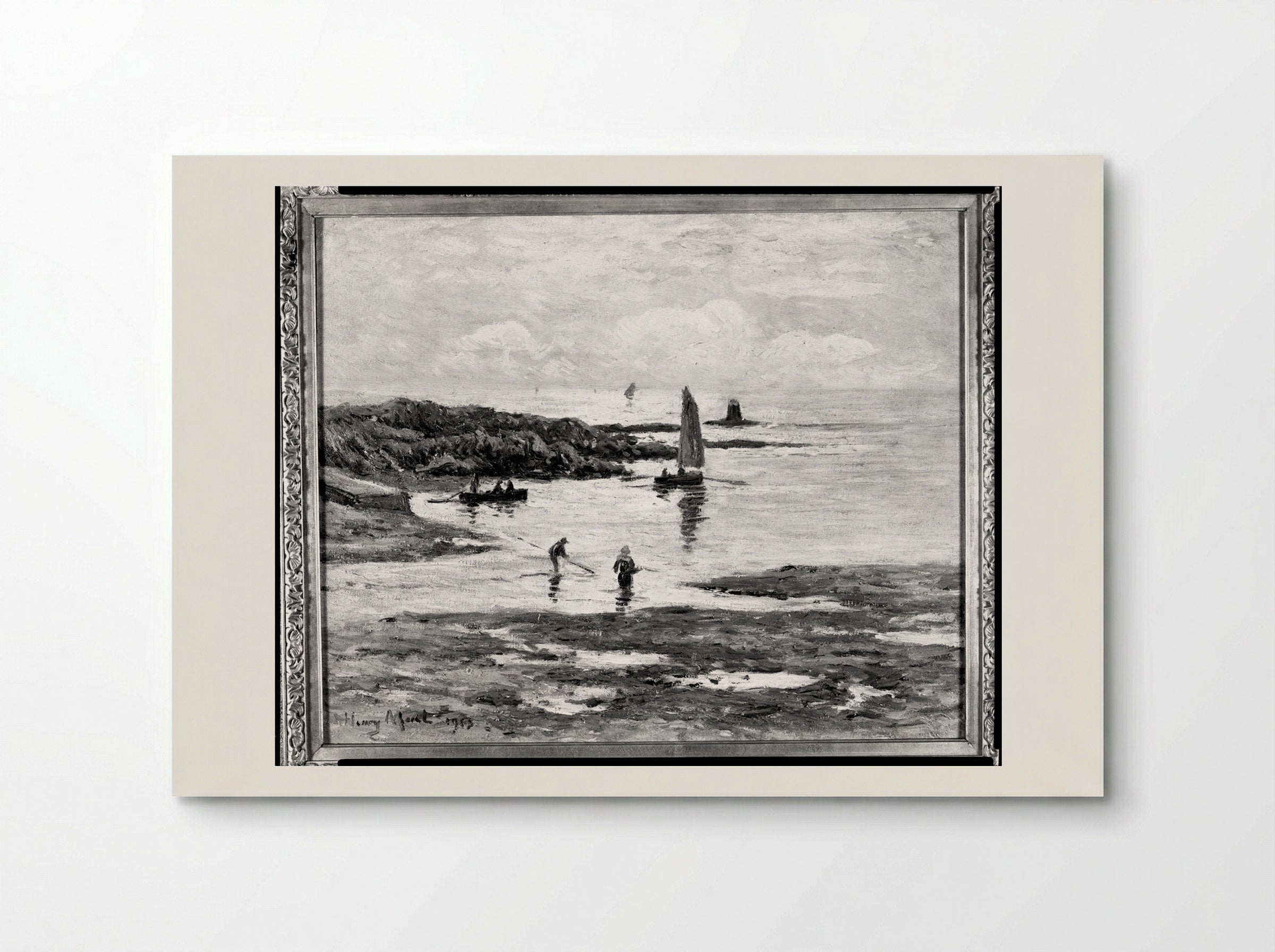 Shrimp Fishermen - Henry Moret - Poster