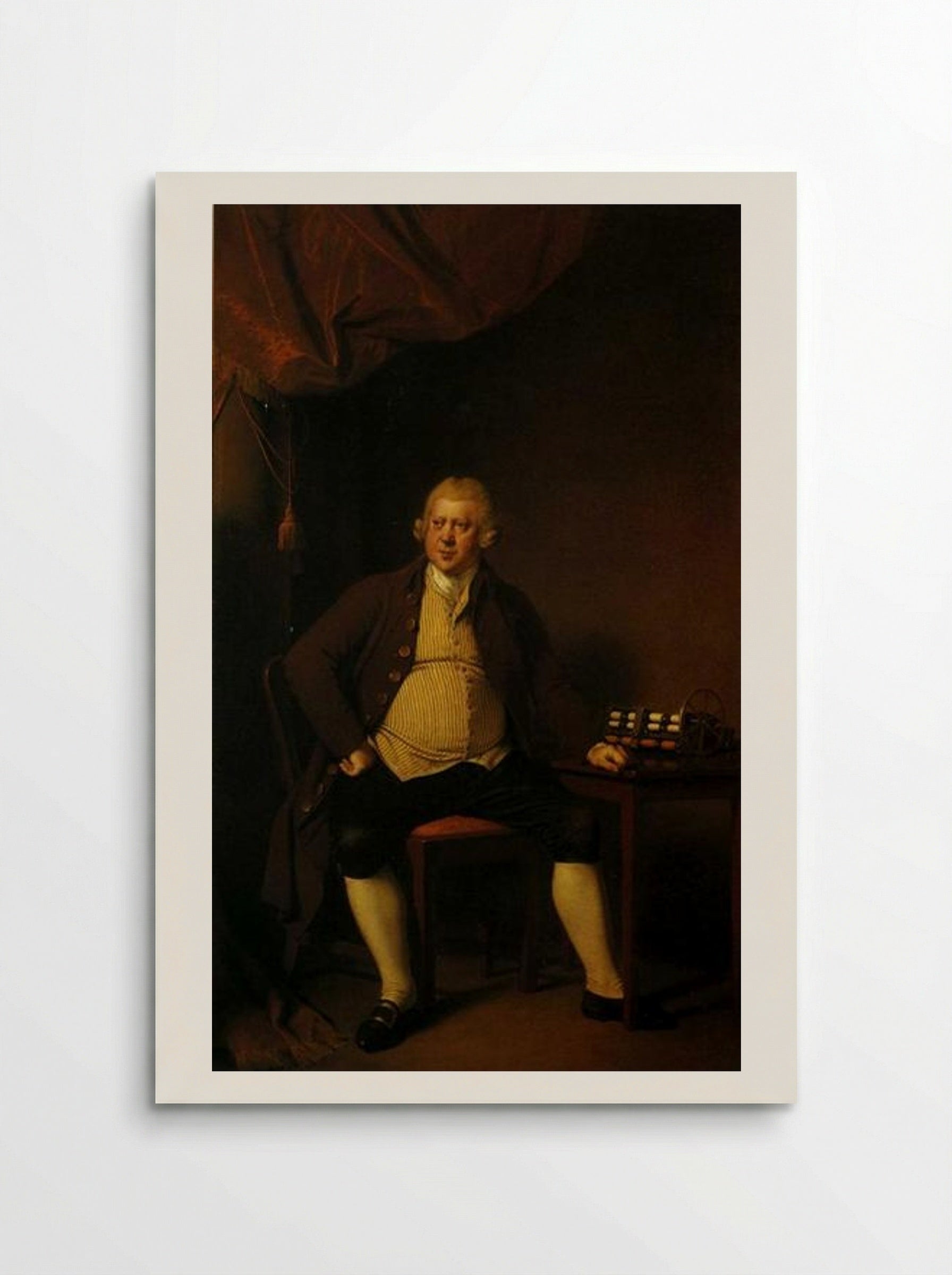 Sir Richard Arkwright - Joseph Wright - Poster