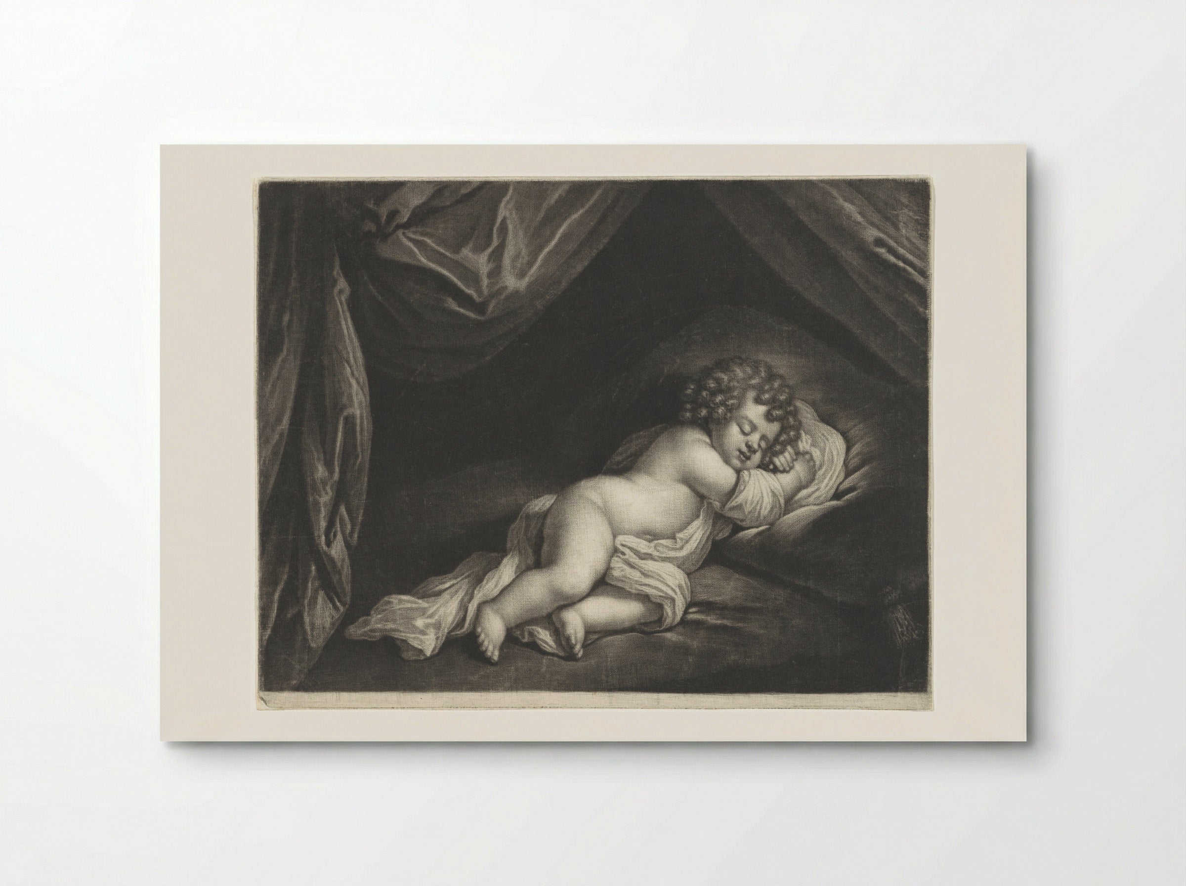 Slapende Amor - Wallerant Vaillant - Poster