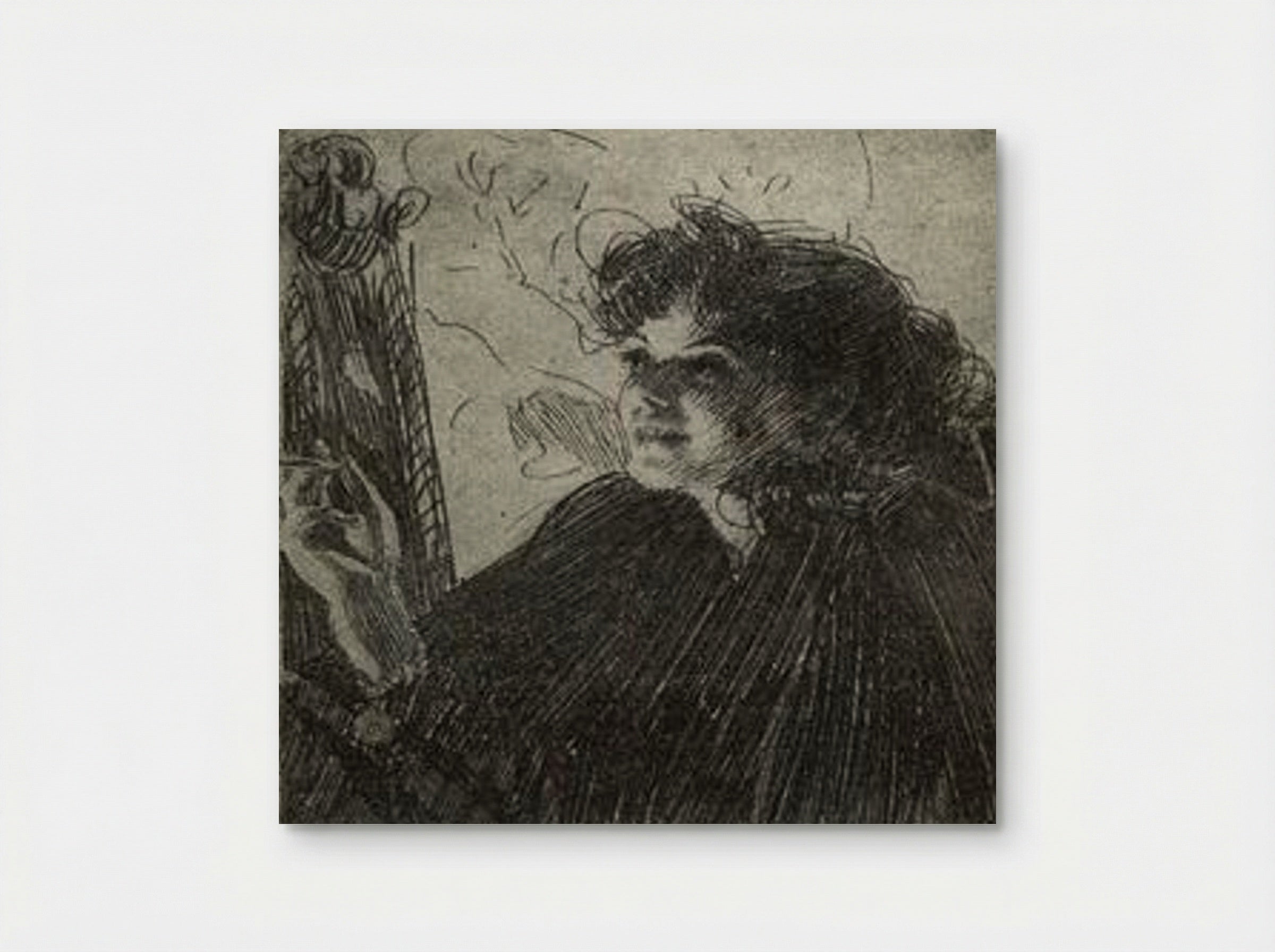 Smoking Woman - Anders Zorn - Poster