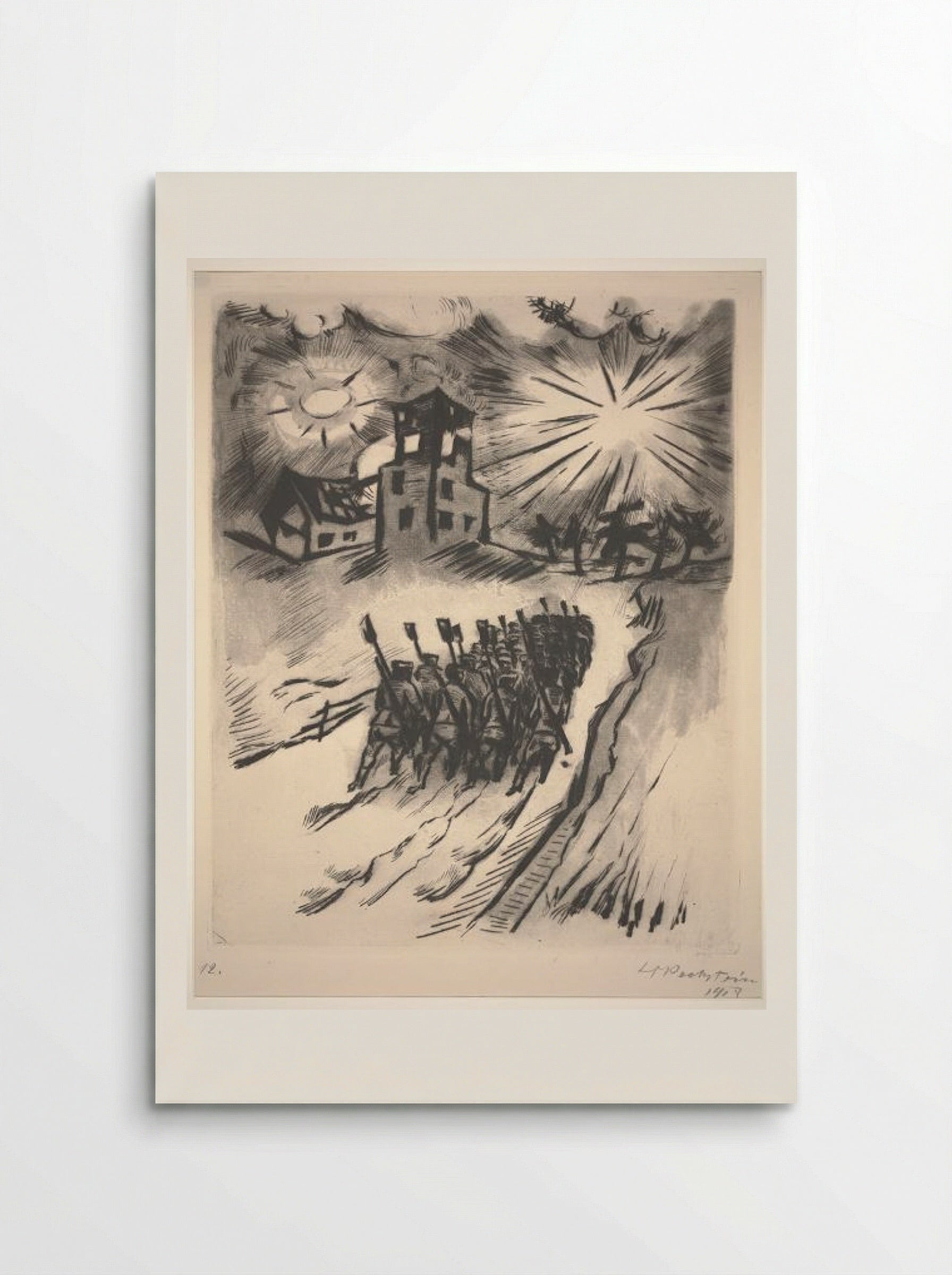 Somme - Max Pechstein - Poster