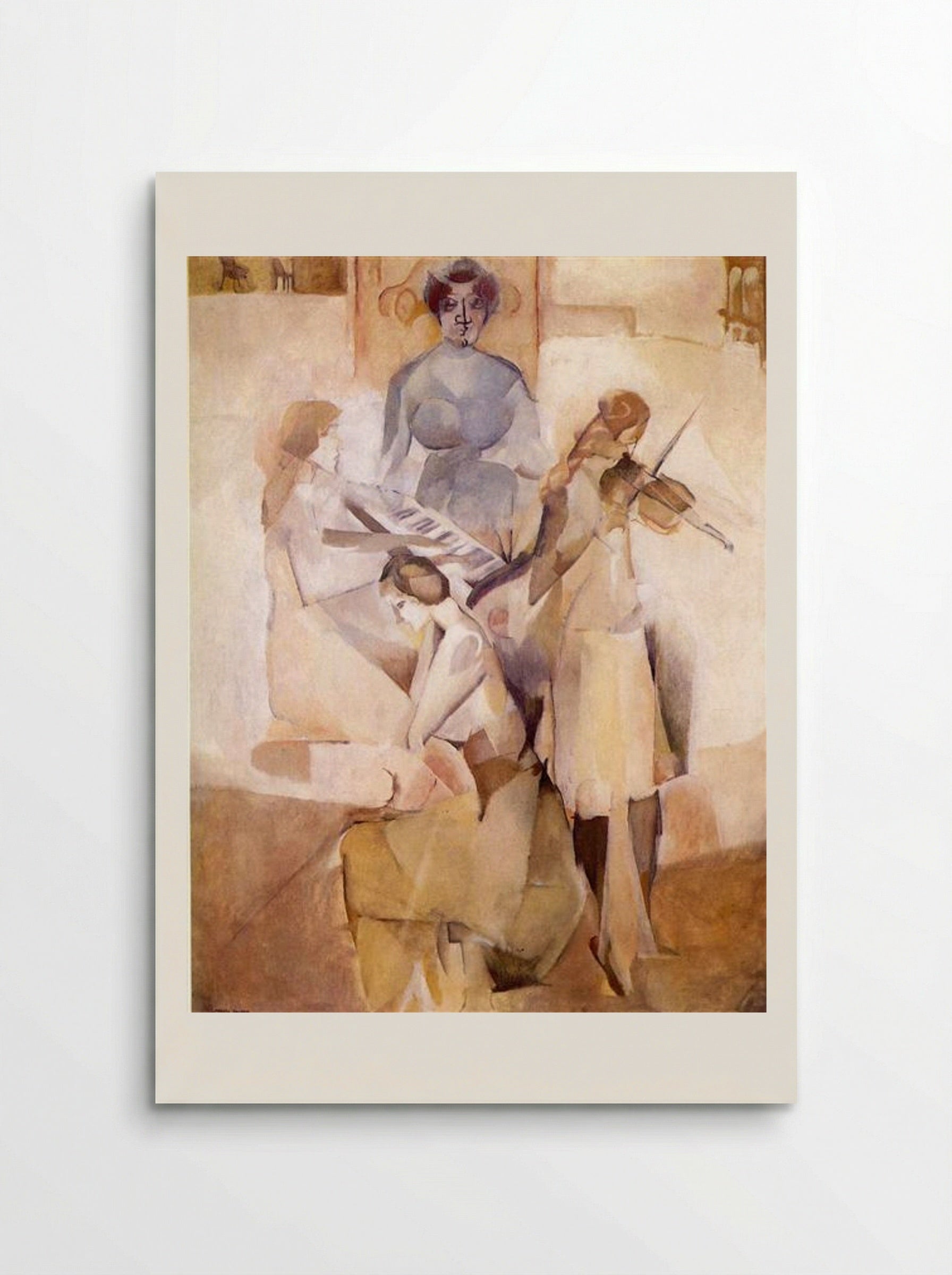 Sonata - Marcel Duchamp - Poster