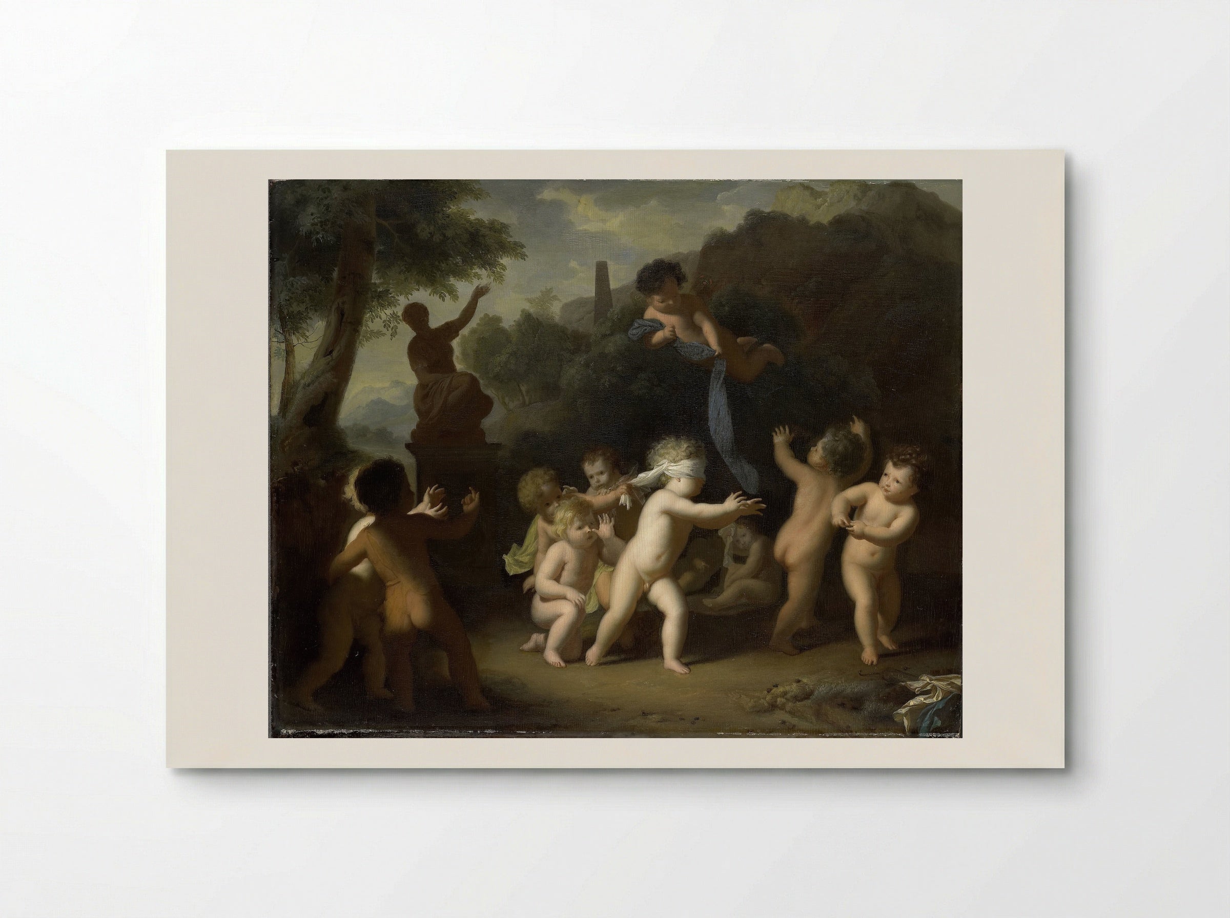 Spelende putti (Playing Putti) - Hendrik van Limborch - Poster