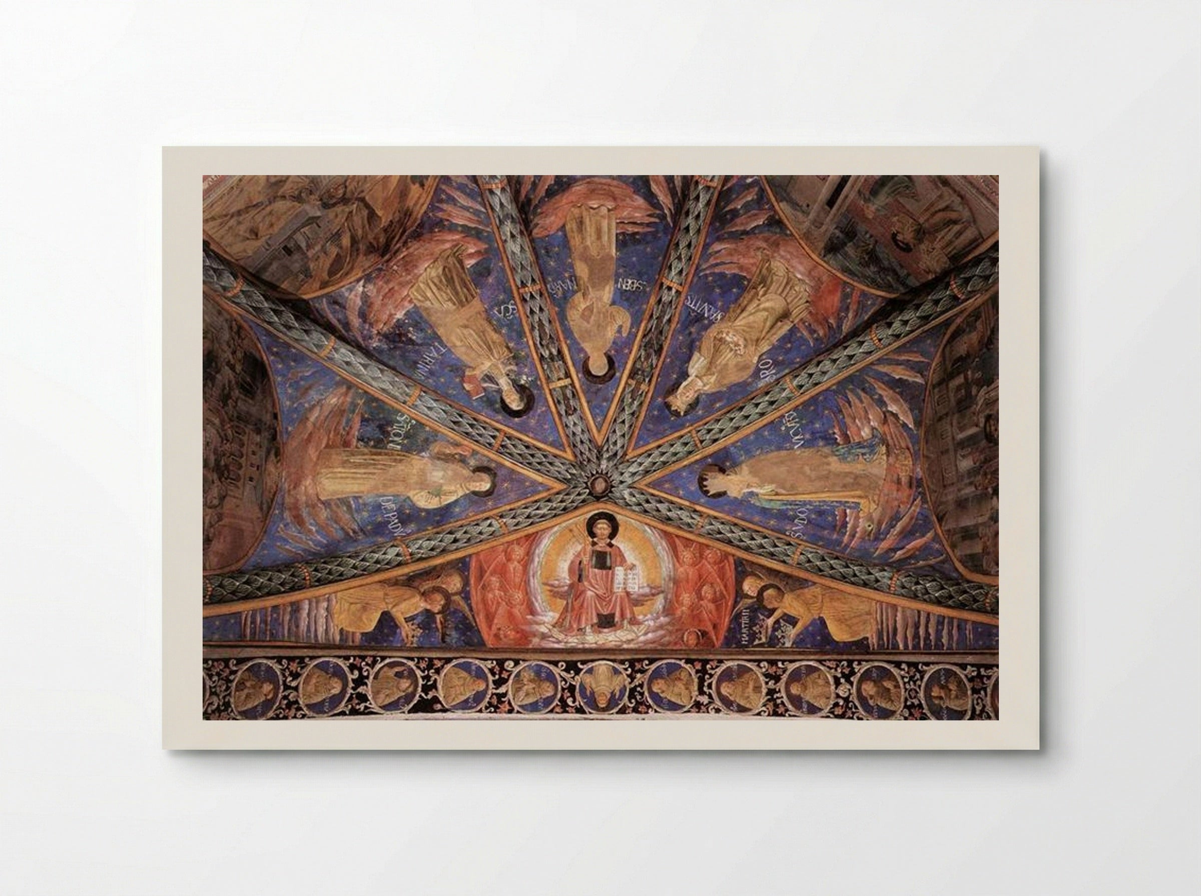 St. Francis in Glory and Saints - Benozzo Gozzoli - Poster