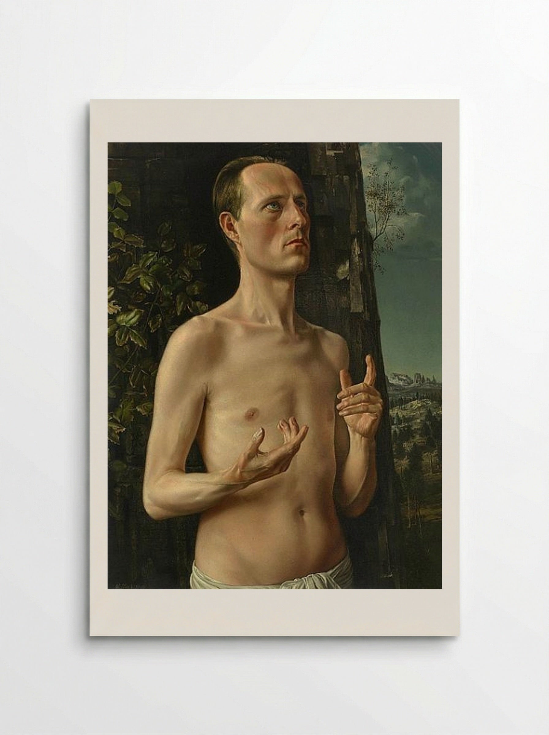 St. John the Baptist (Self-Portrait) - Carel Willink - Poster
