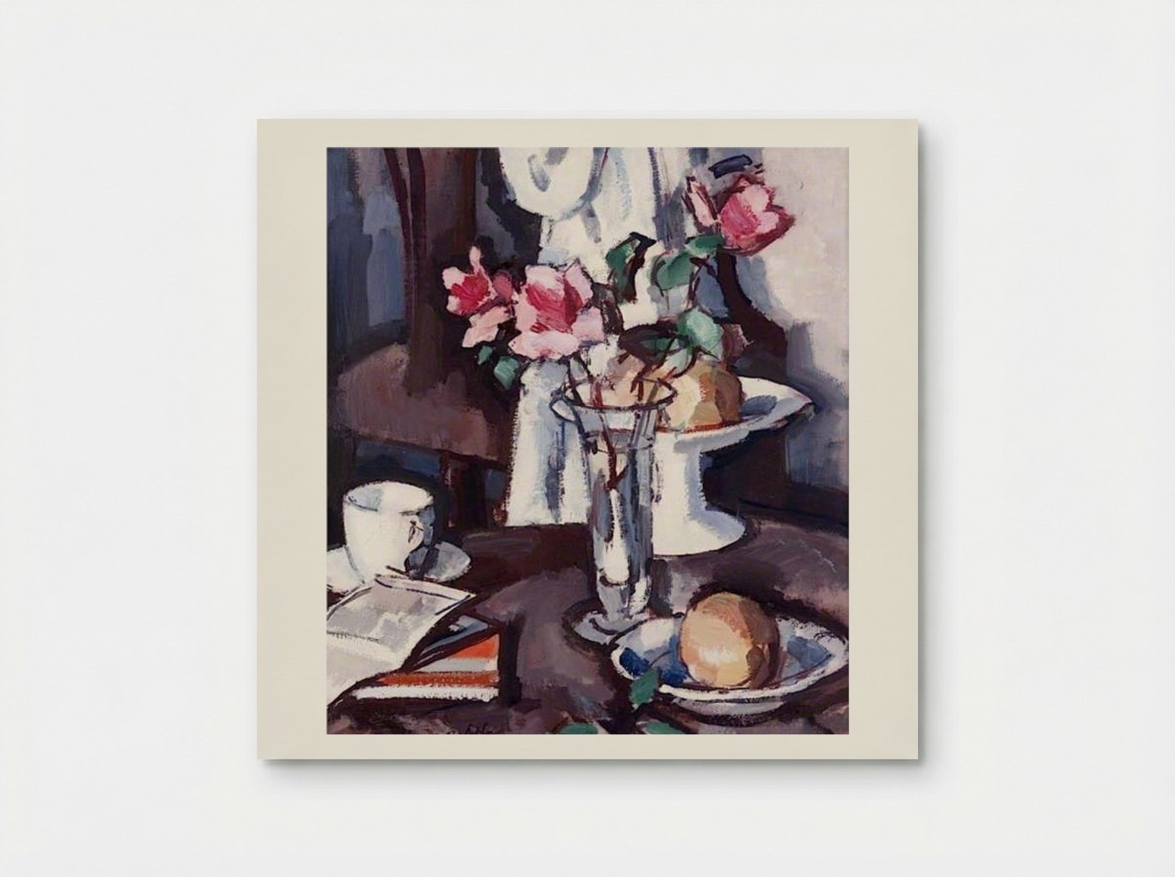 Still Life, Red Roses - Samuel Peploe - Poster