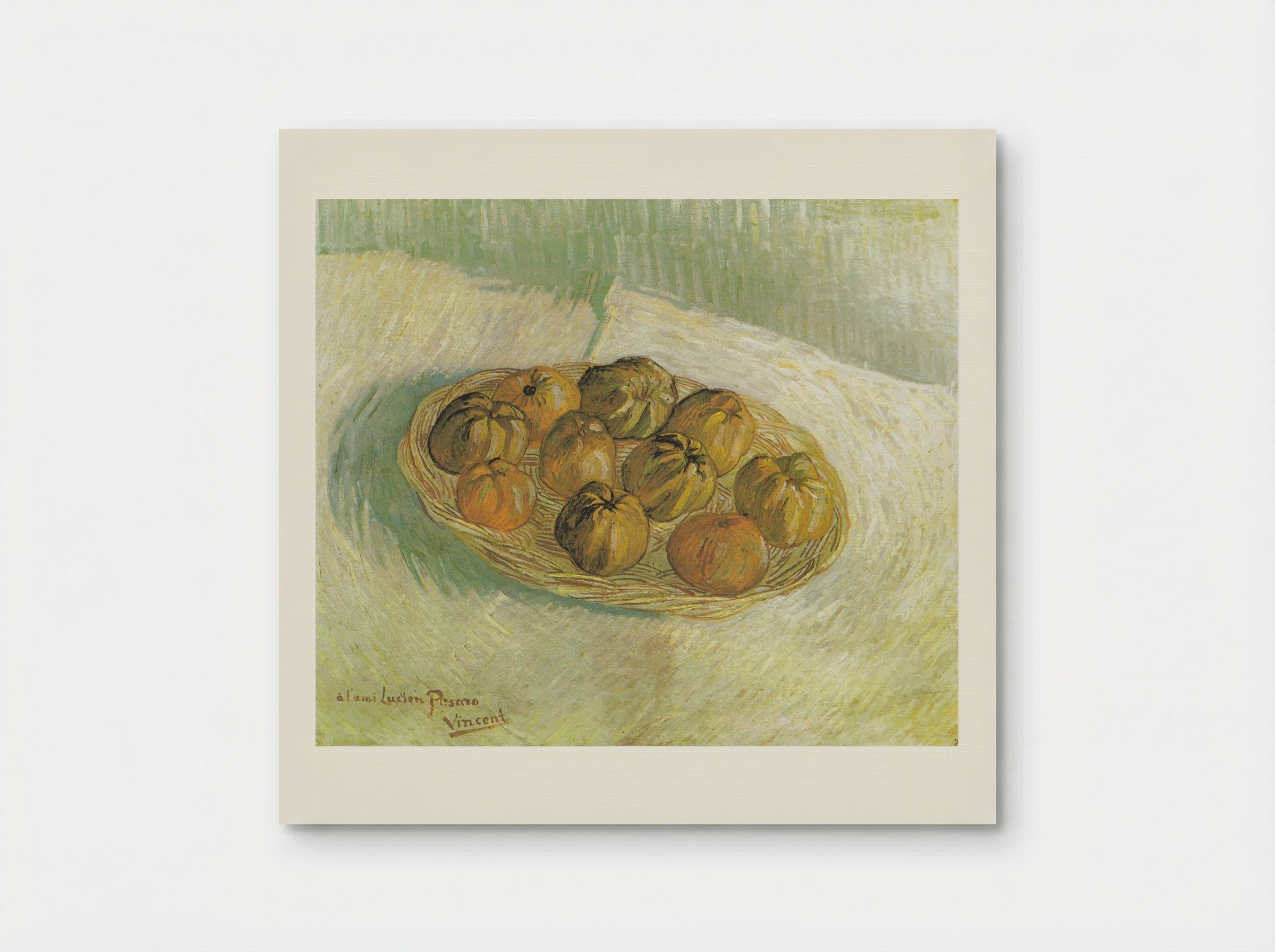 Still Life with Basket of Apples - Vincent van Gogh - Poster