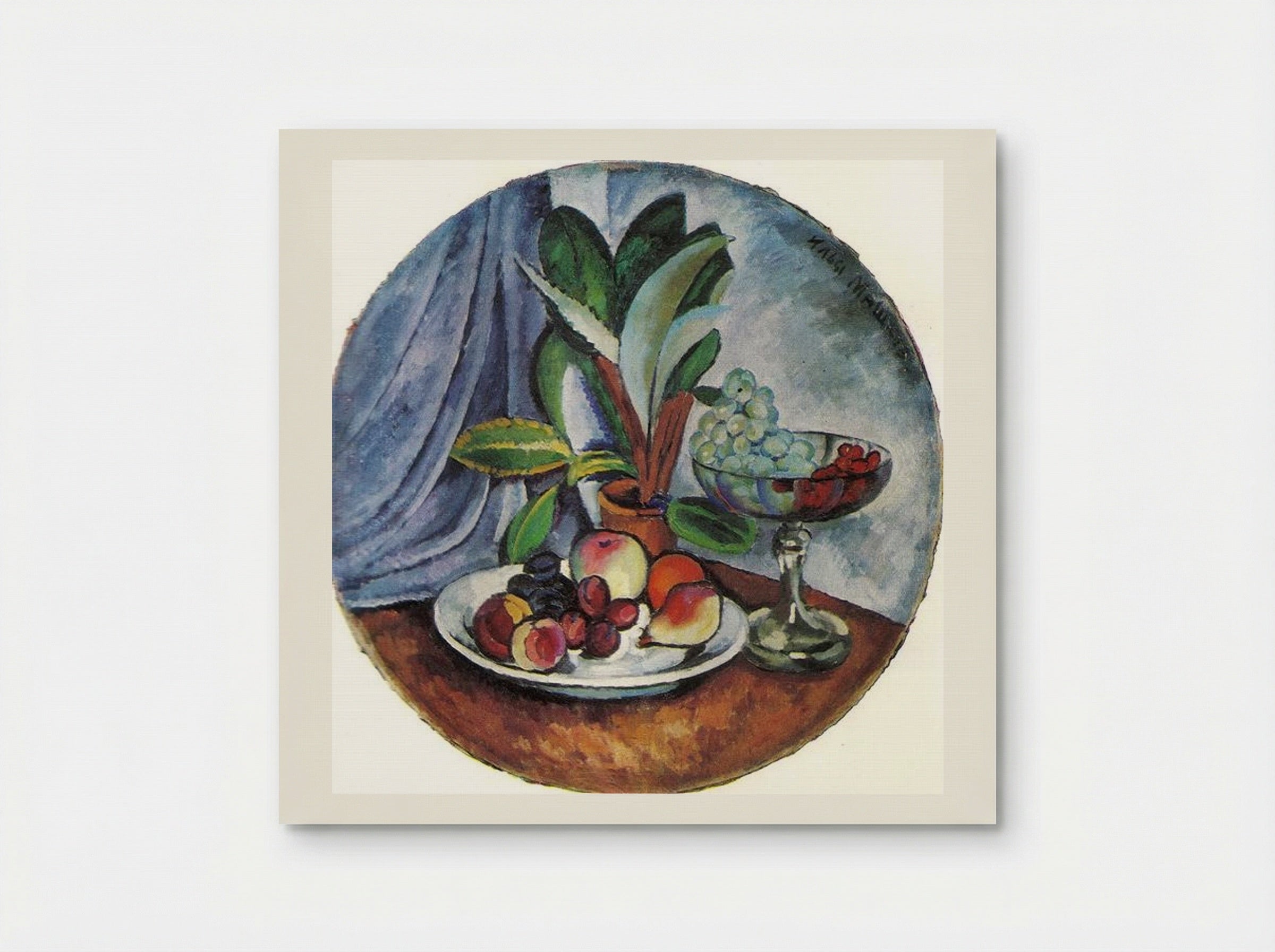 Still Life with Cactus - Ilya Mashkov - Poster