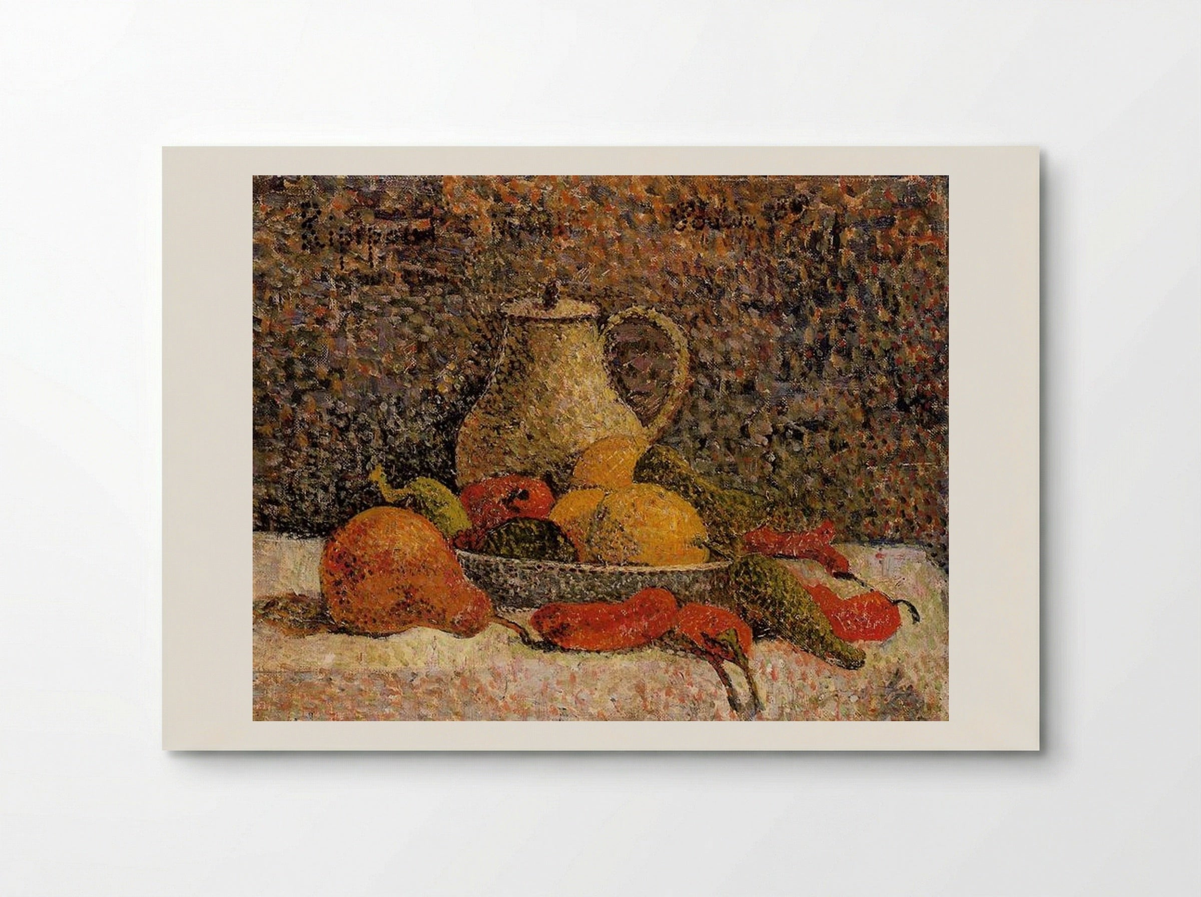 Still Life with Fruit and a Jug - Paul Gauguin - Poster