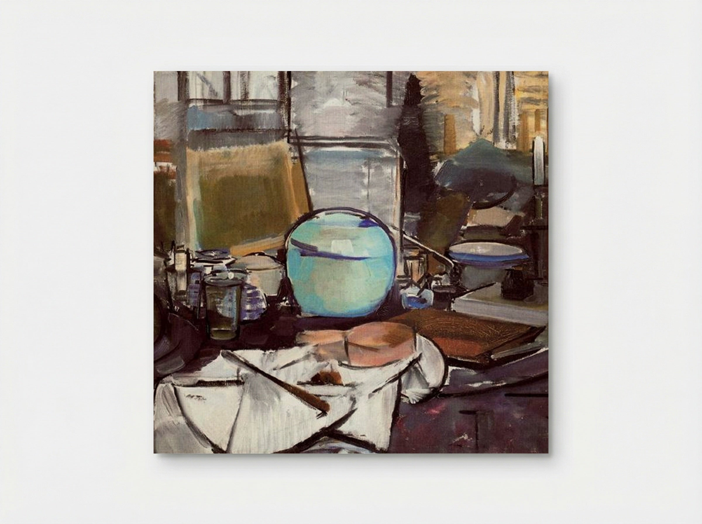 Still Life with Gingerpot I - Piet Mondrian - Poster