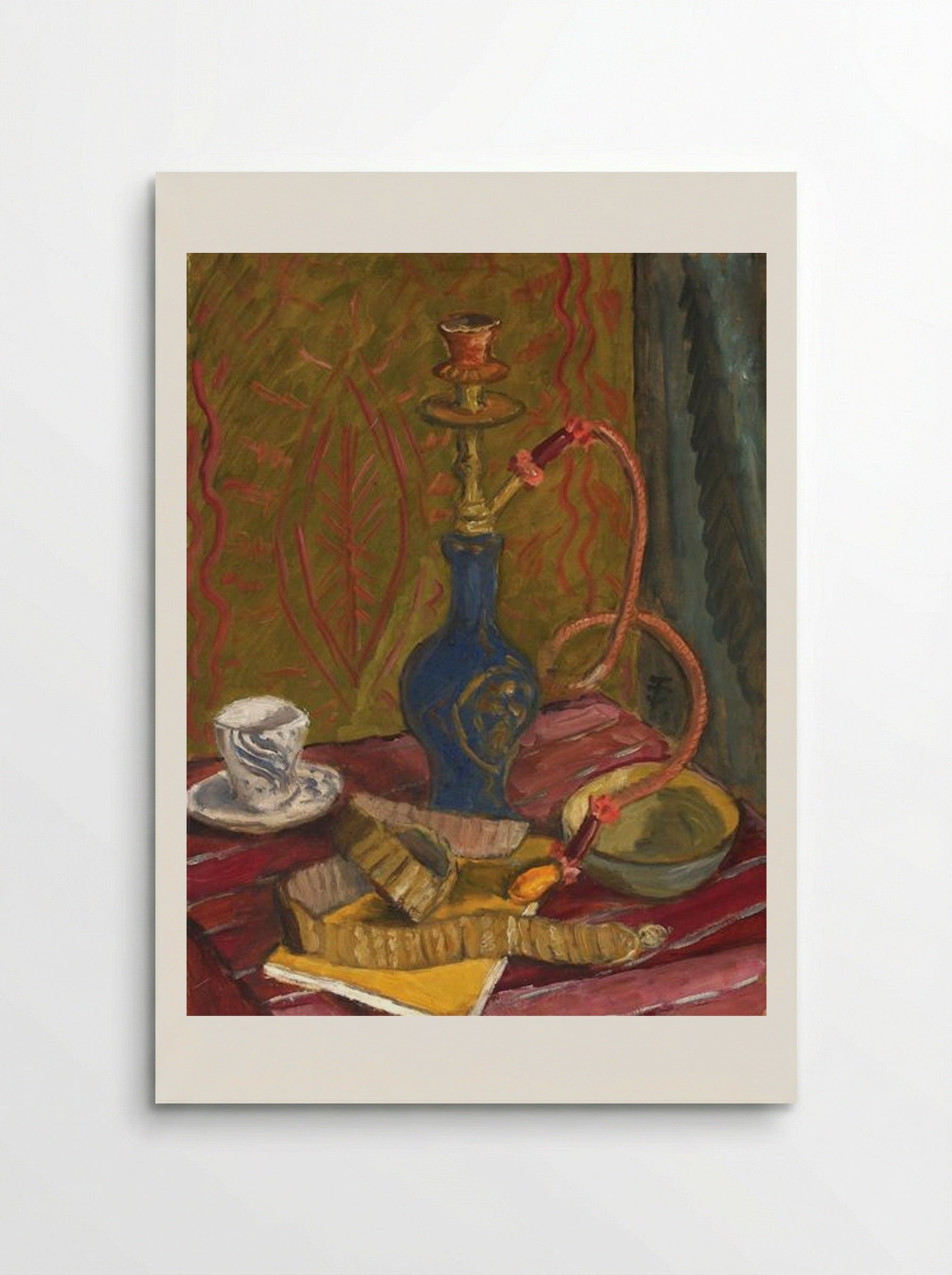 Still Life with Hubble-Bubble - Theodor Pallady - Poster