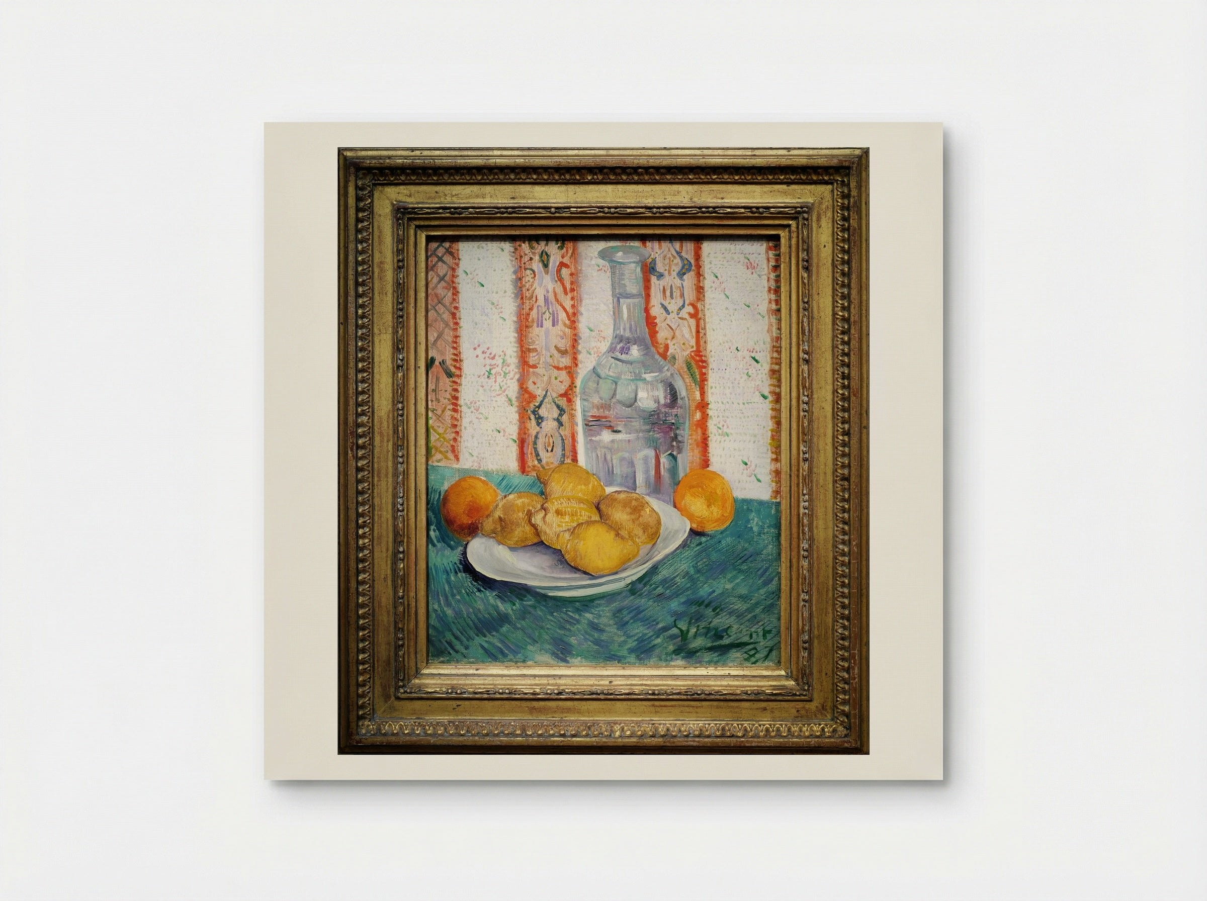 Still Life with Lemons on a Plate - Vincent van Gogh - Poster