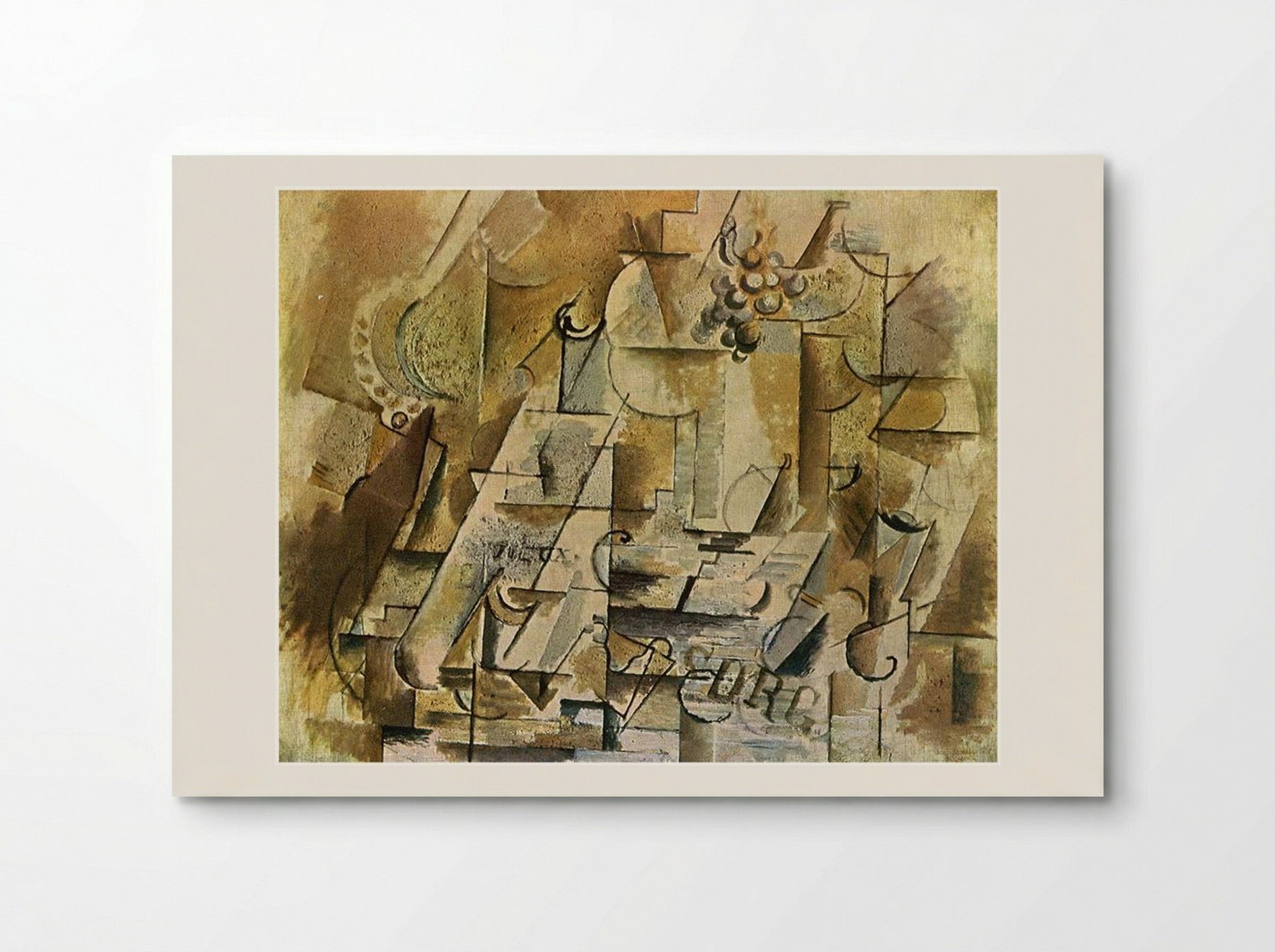 Still Life with a Bunch of Grapes - Georges Braque - Poster
