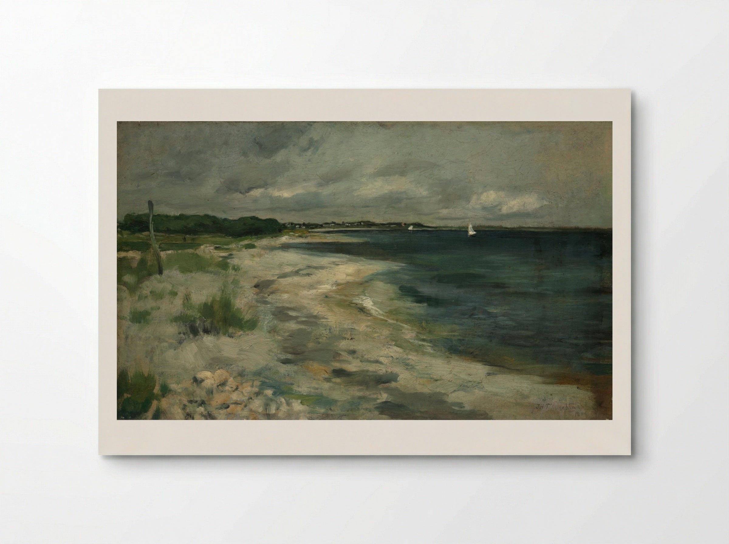 Storm Clouds - John Henry Twachtman - Poster