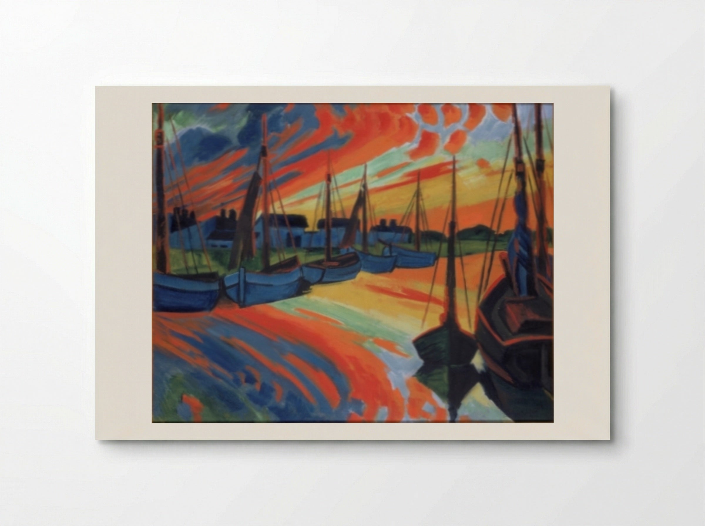 Sunset - Max Pechstein - Poster