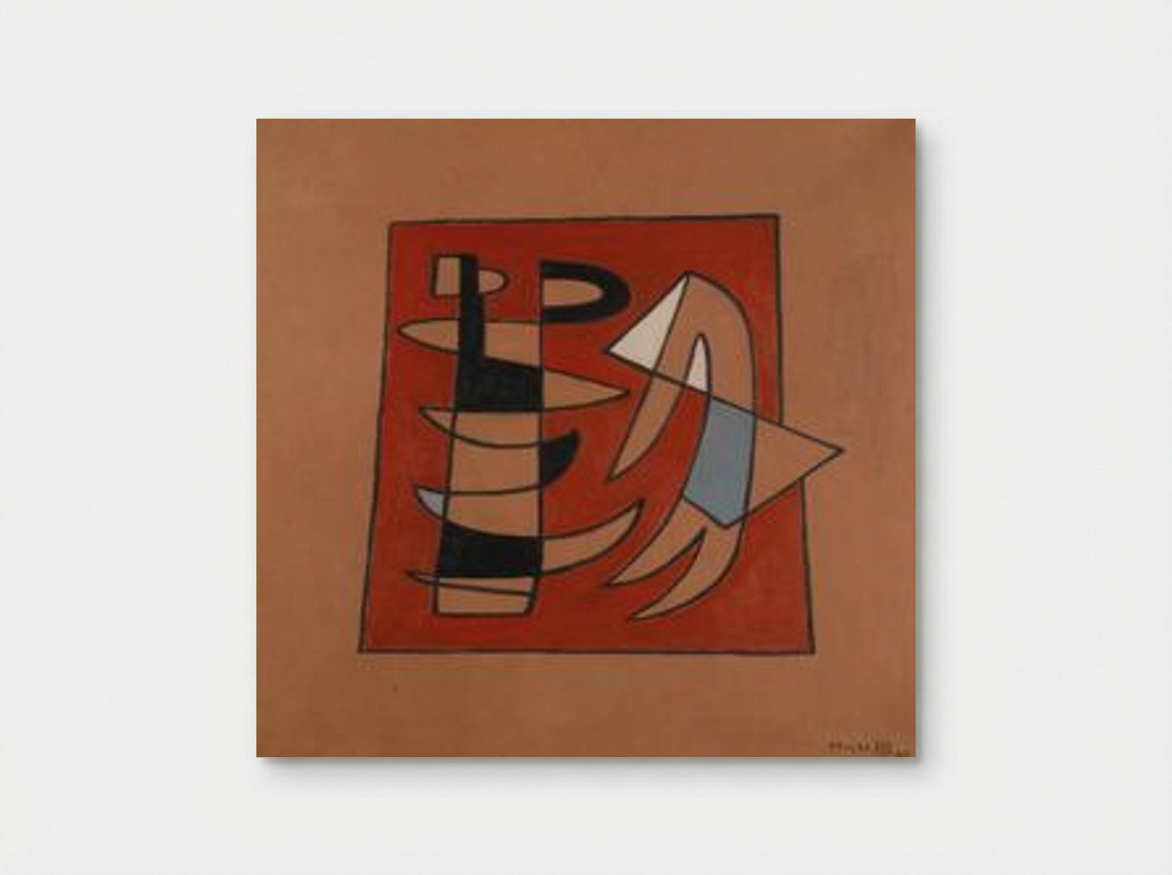 Tension D'Images - Alberto Magnelli - Poster