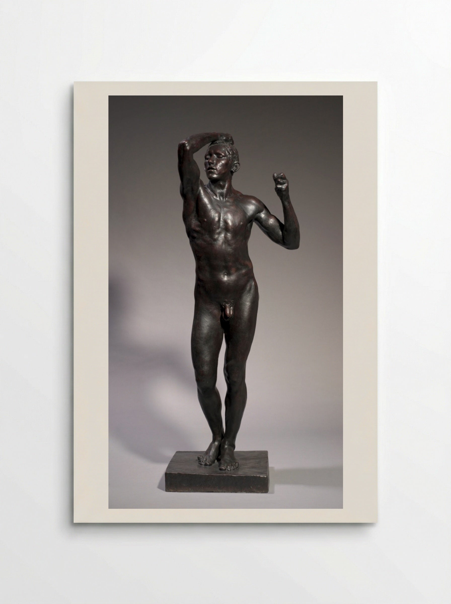The Age of Bronze - Auguste Rodin - Poster
