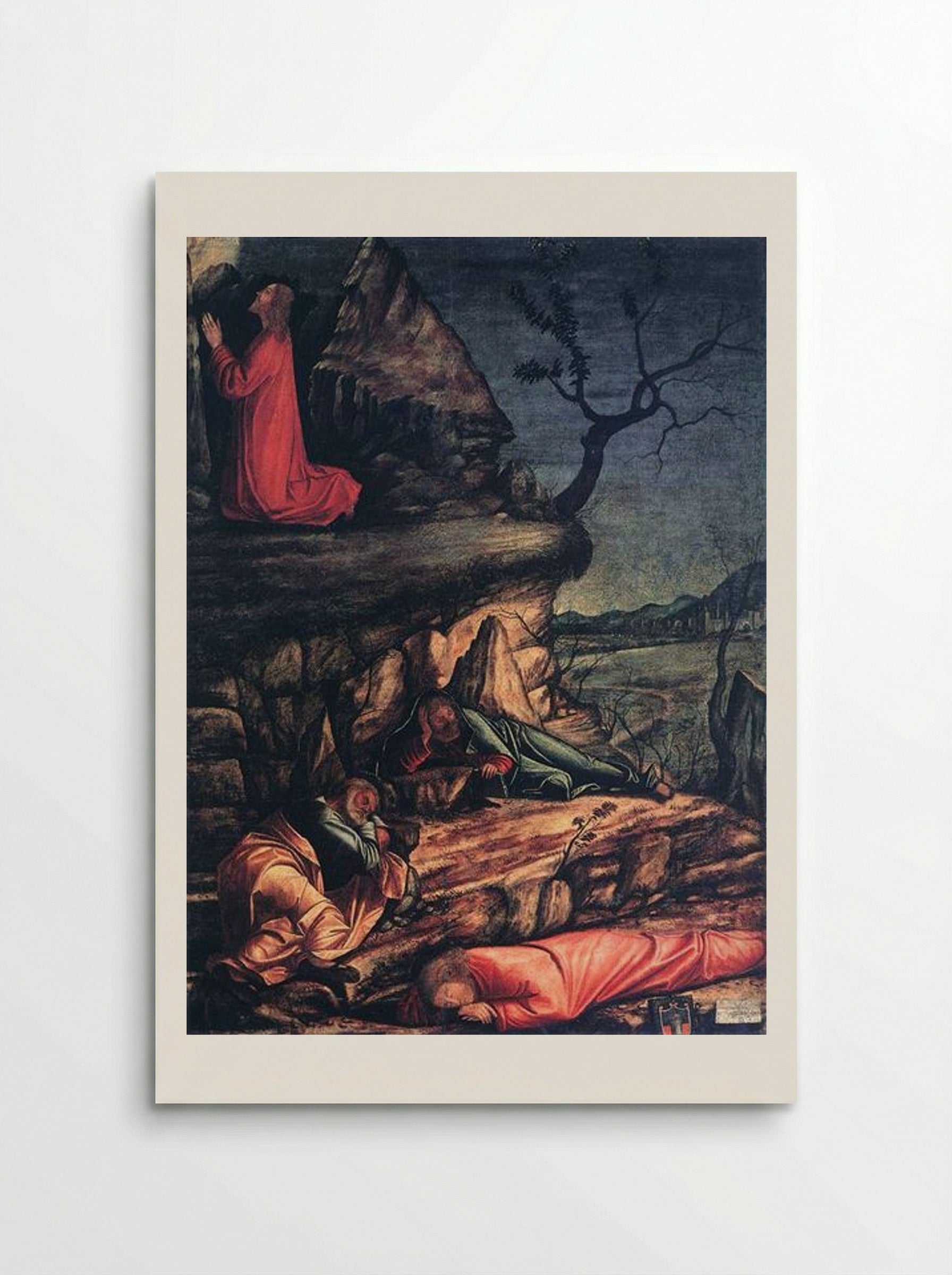 The Agony in the Garden - Vittore Carpaccio - Poster