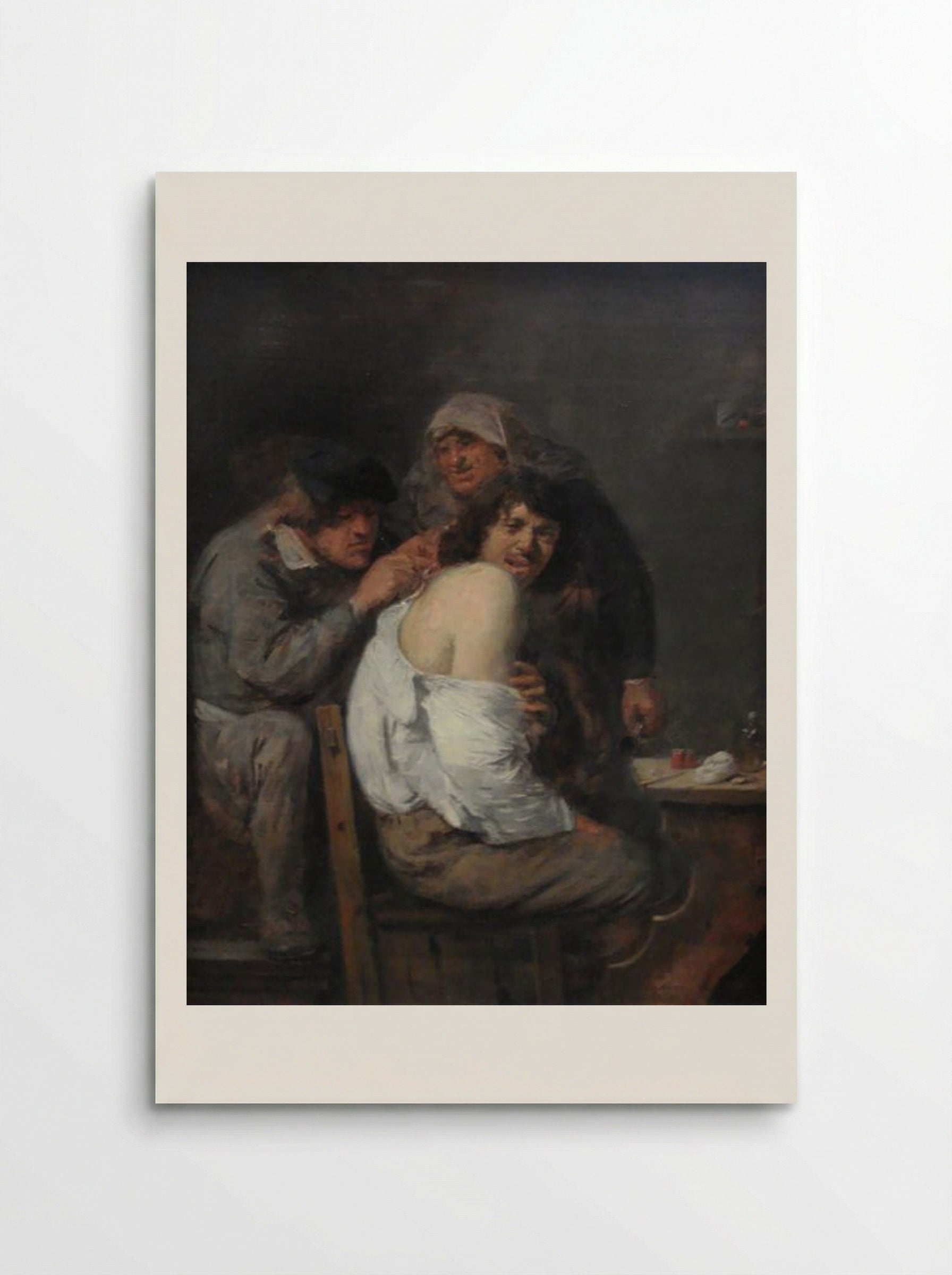 The Back Operation - Adriaen Brouwer - Poster