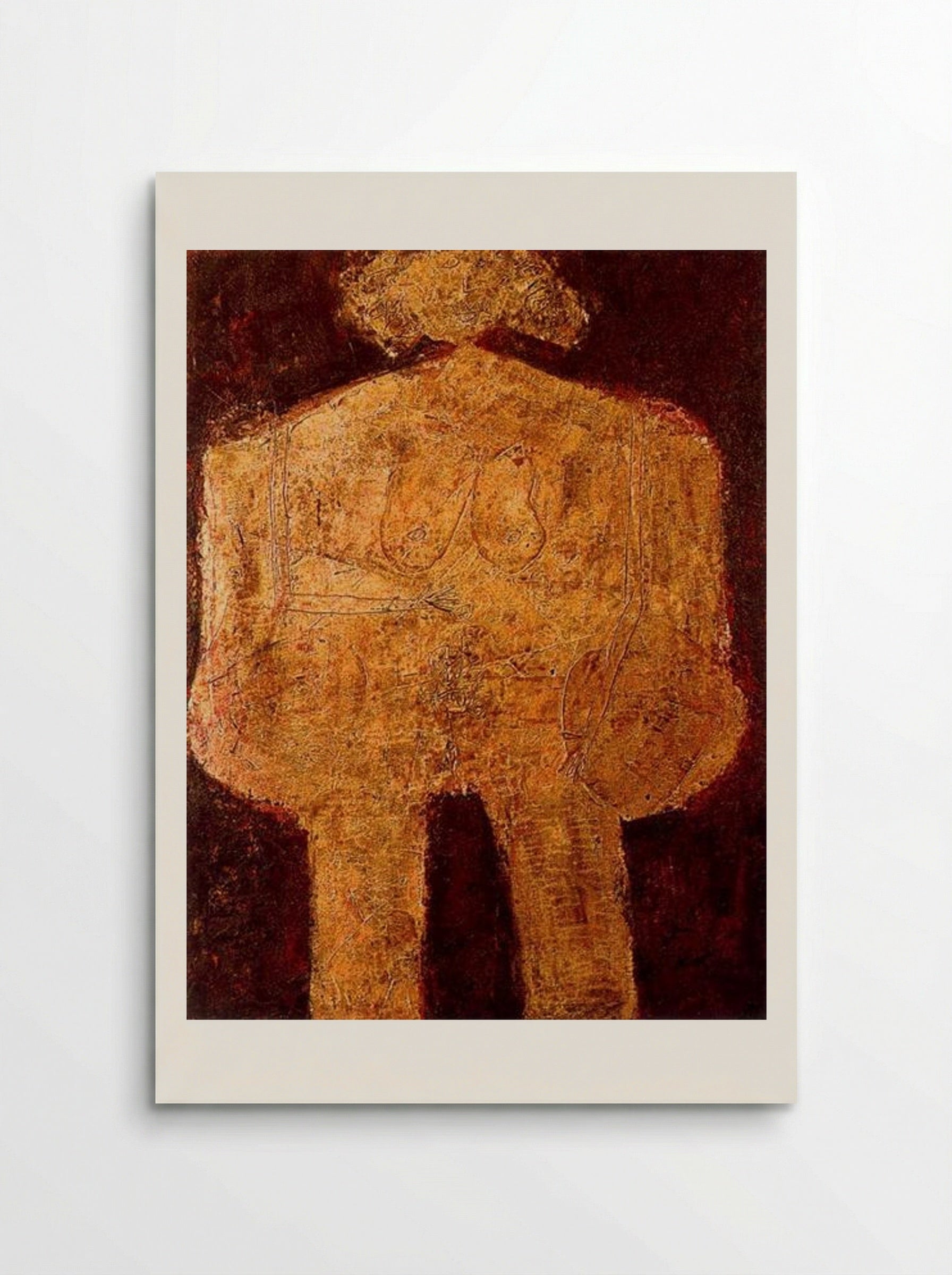 The Beautiful Heavy Breasts - Jean Dubuffet - Poster