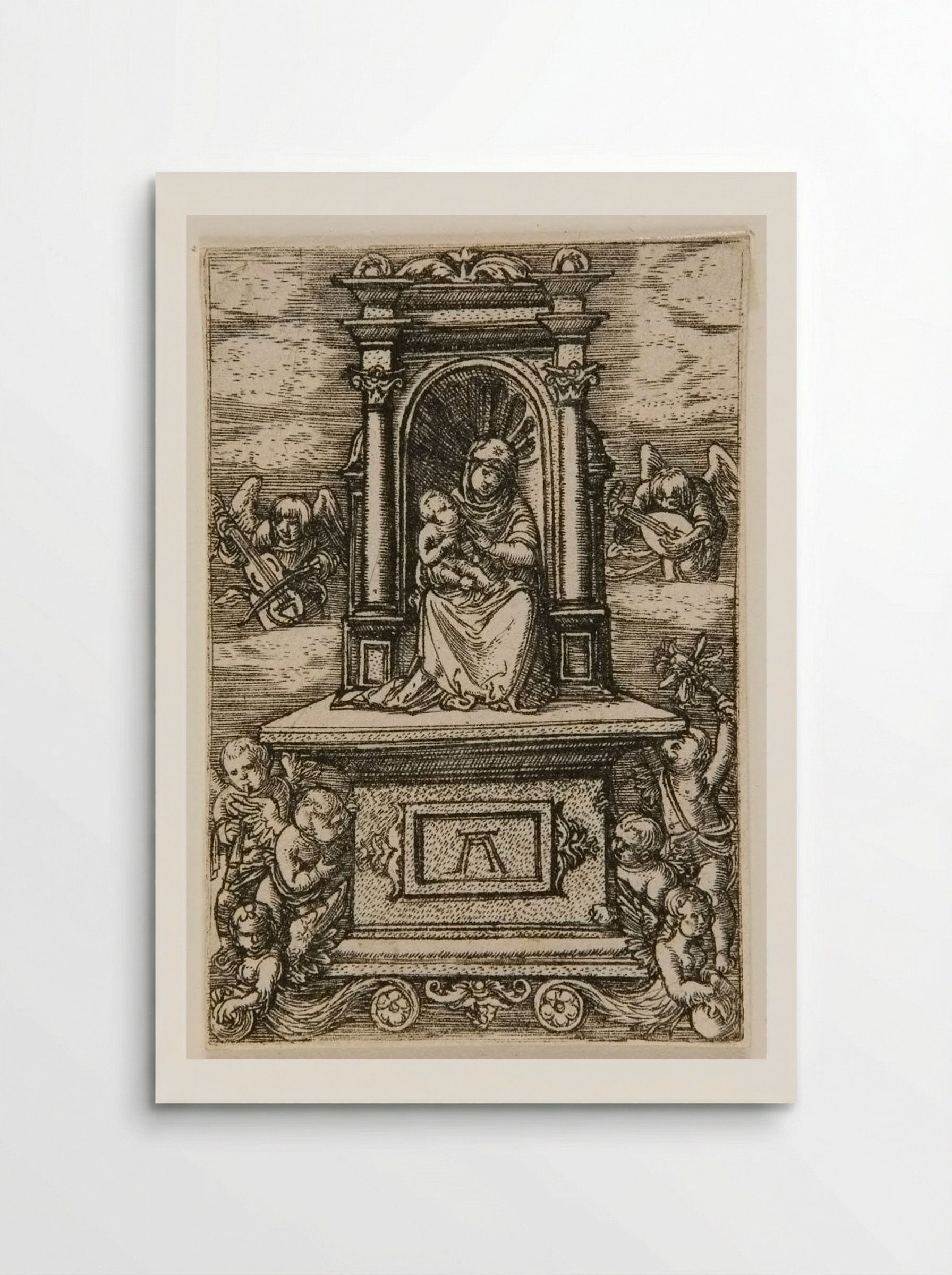 The Beautiful Virgin of Regensburg - Albrecht Altdorfer - Poster