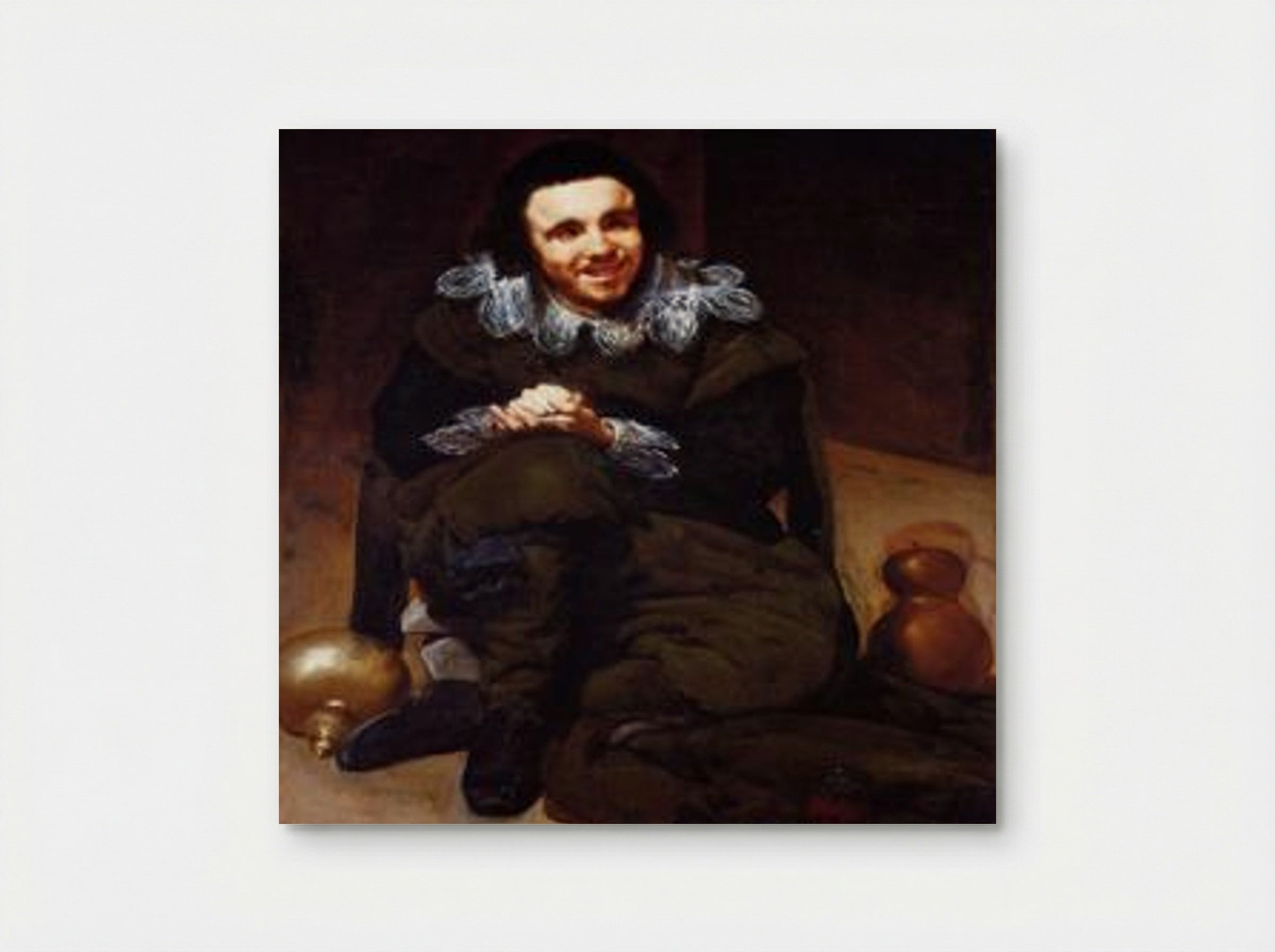 The Buffoon Calabacillas - Diego Velázquez - Poster