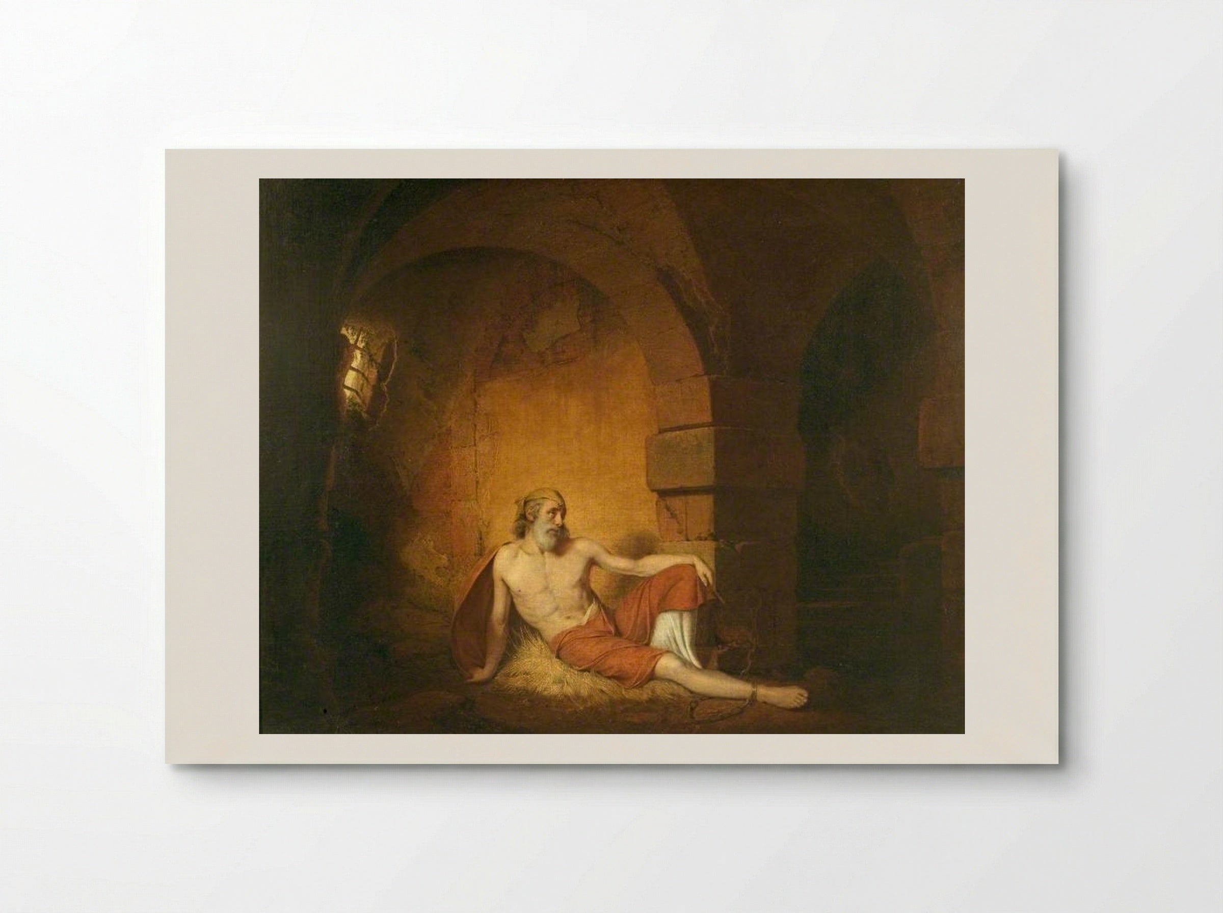 The Captive, from Sterne - Joseph Wright of Derby - Poster