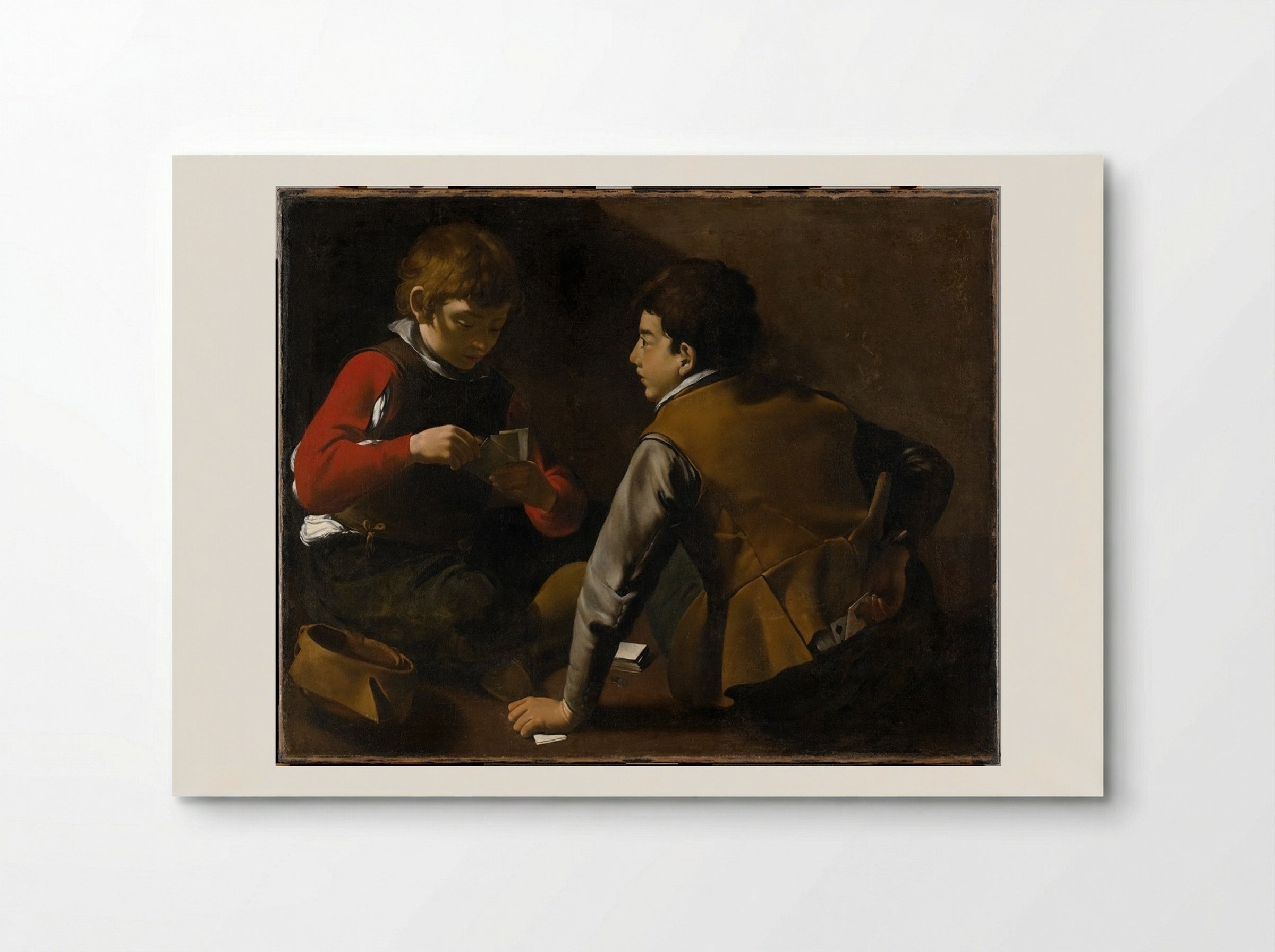 The Card Players - Michelangelo Merisi da Caravaggio - Poster