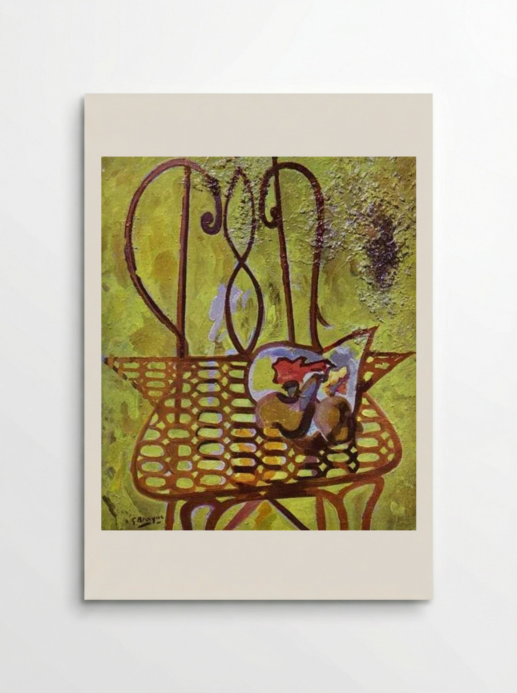 The Chair - Georges Braque - Poster