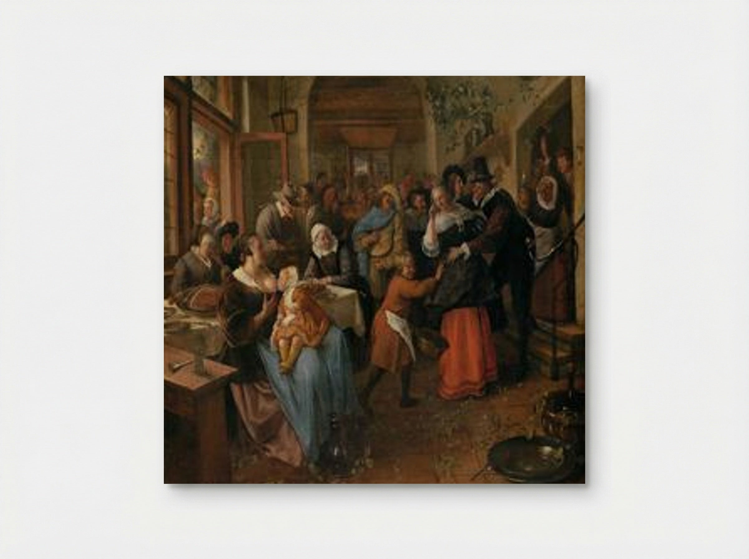 The Cheated Groom - Jan Steen - Poster
