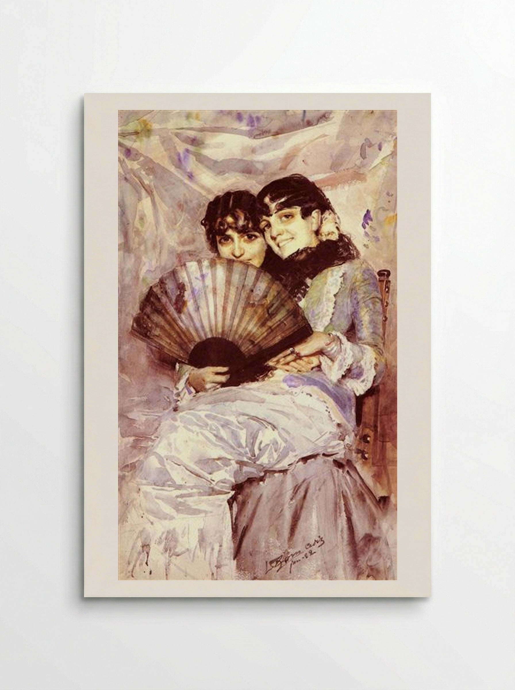 The Cousins - Anders Zorn - Poster