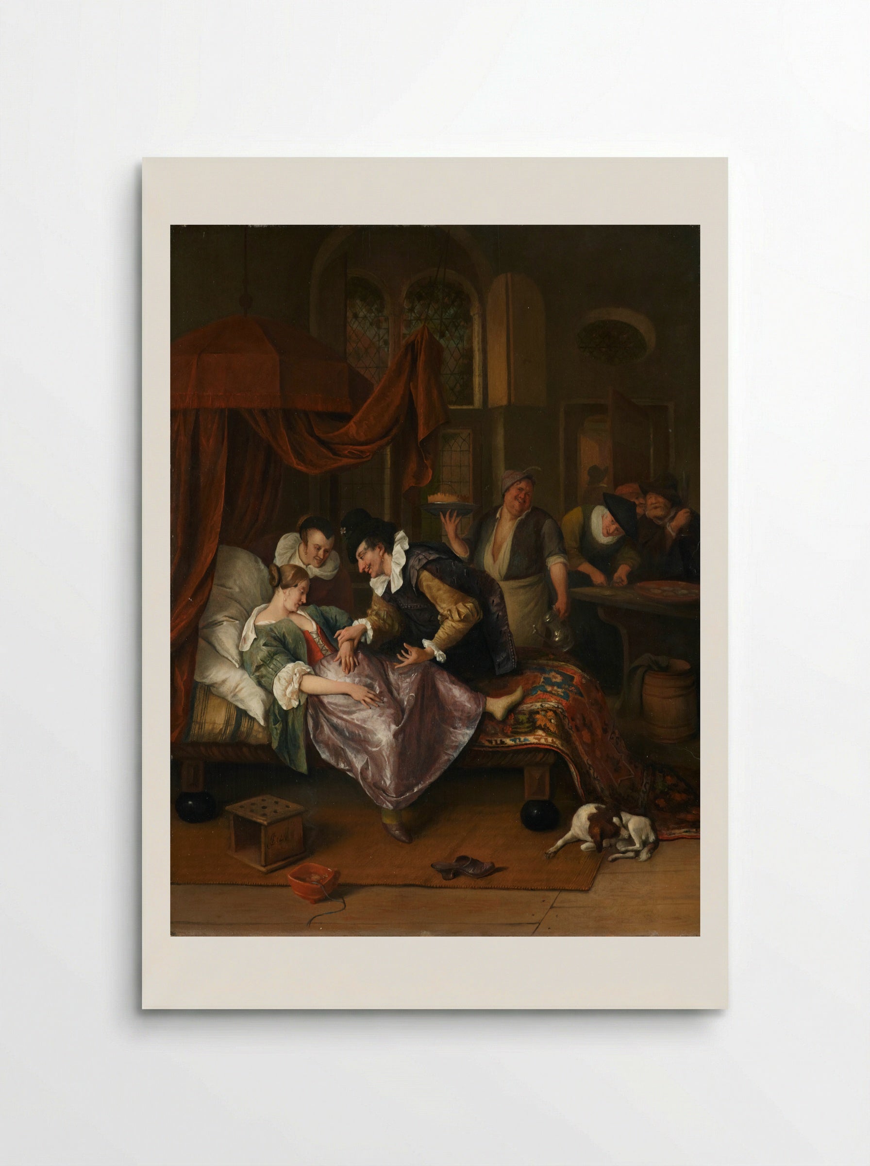 The Doctor's Visit - Jan Steen - Poster