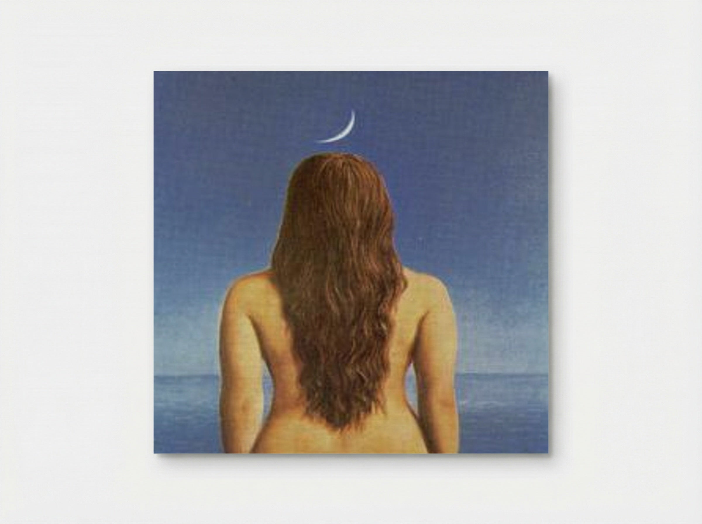 The Evening Gown - René Magritte - Poster
