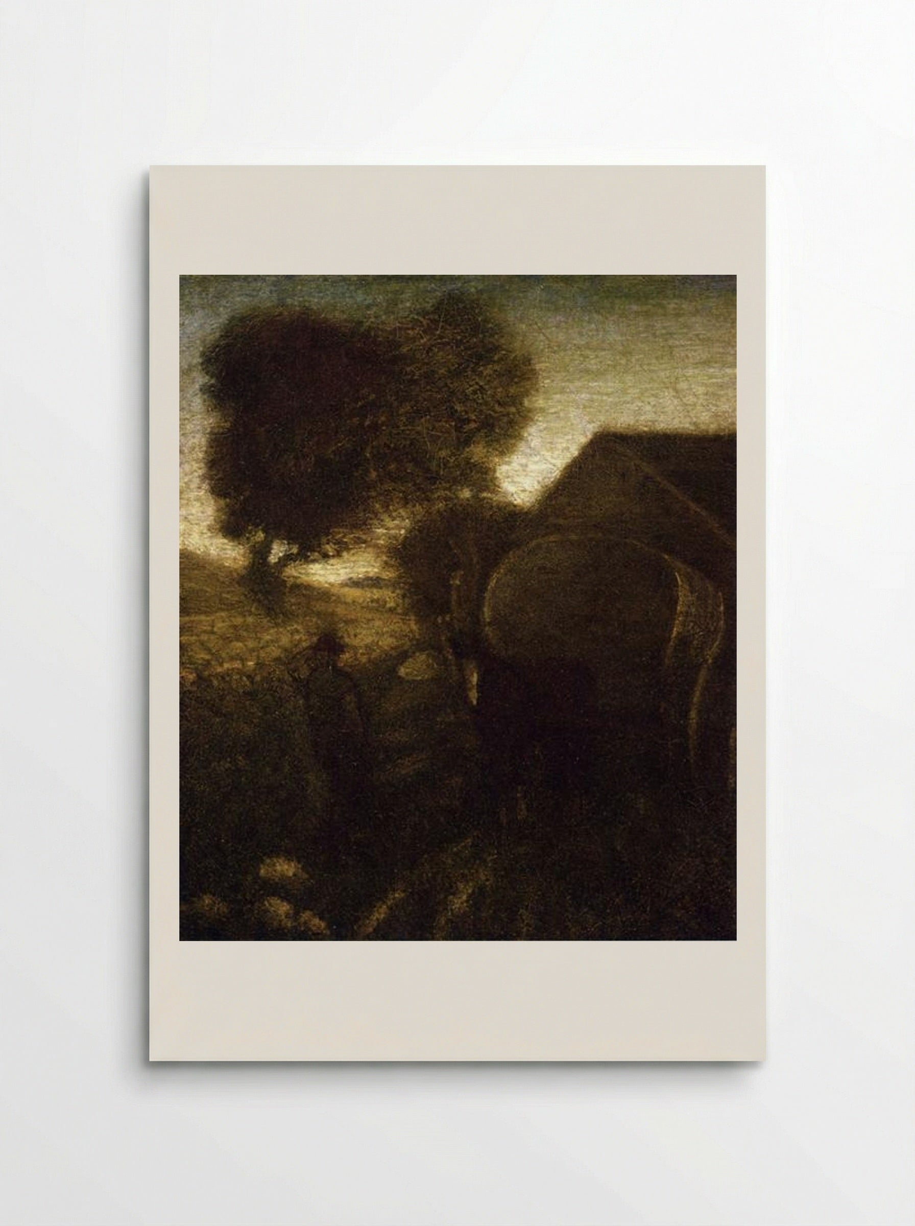 The Farmyard - Albert Pinkham Ryder - Poster