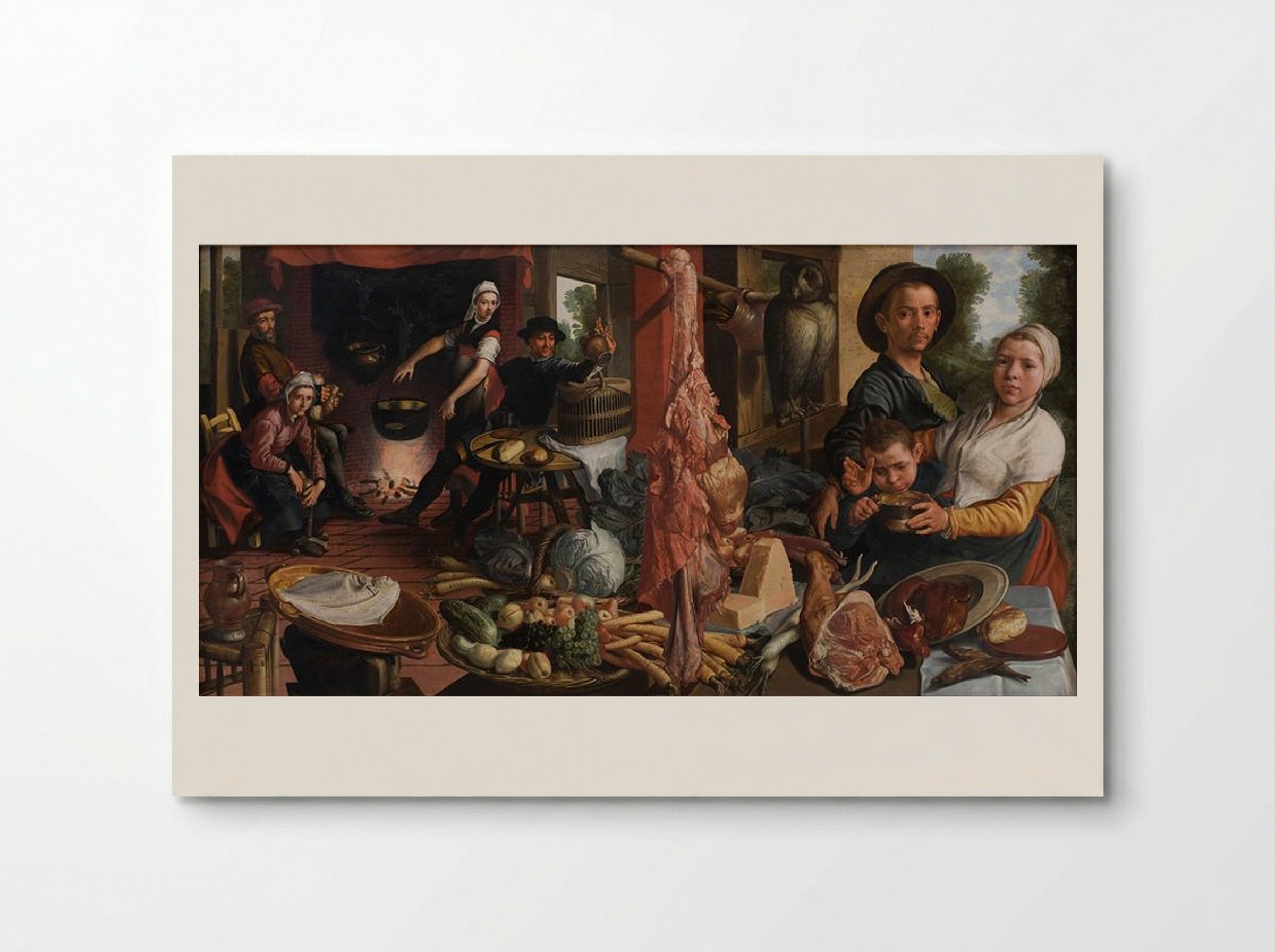 The Fat Kitchen - Pieter Aertsen - Poster