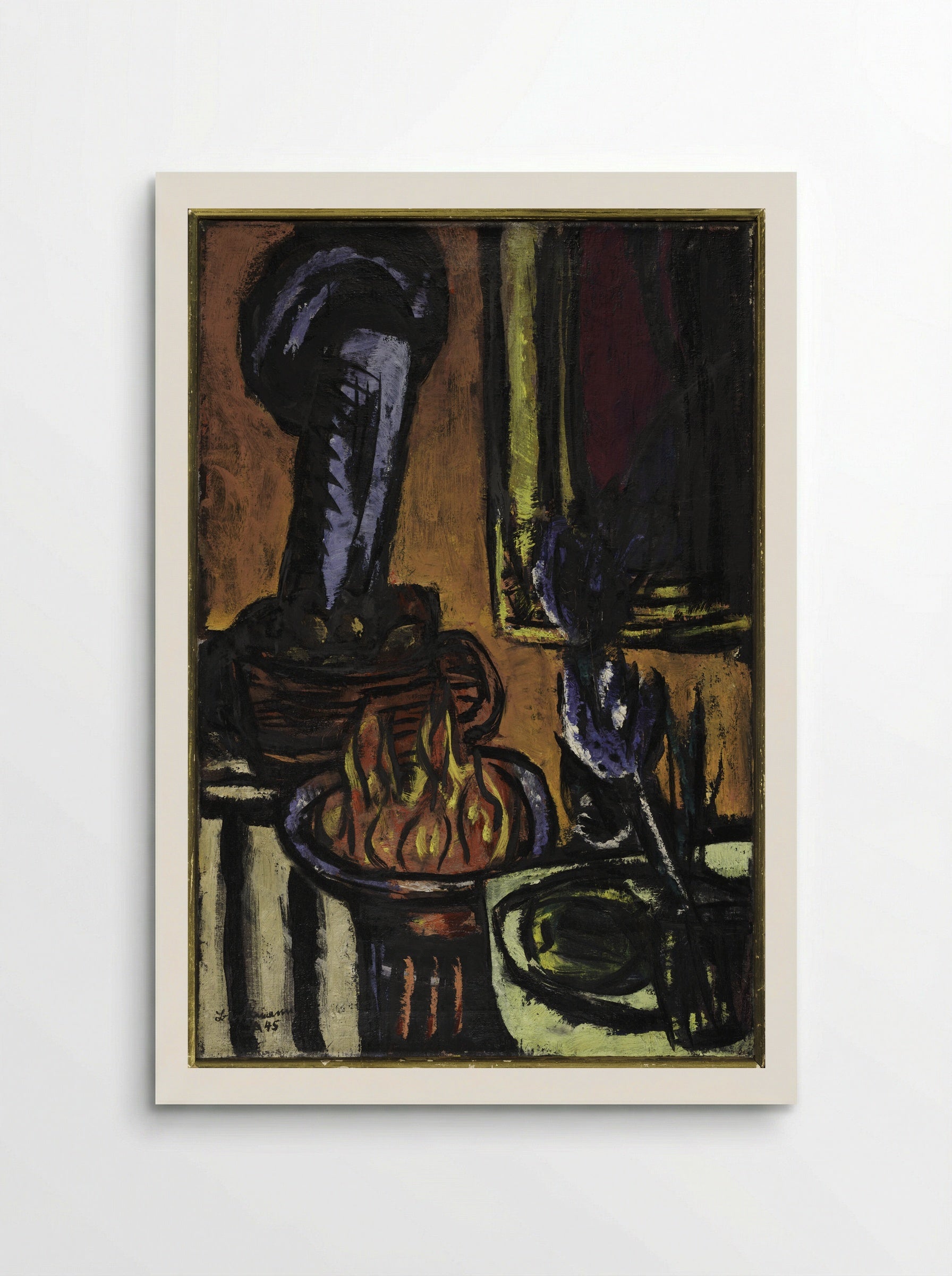 The Fire (Small Still Life) - Max Beckmann - Poster