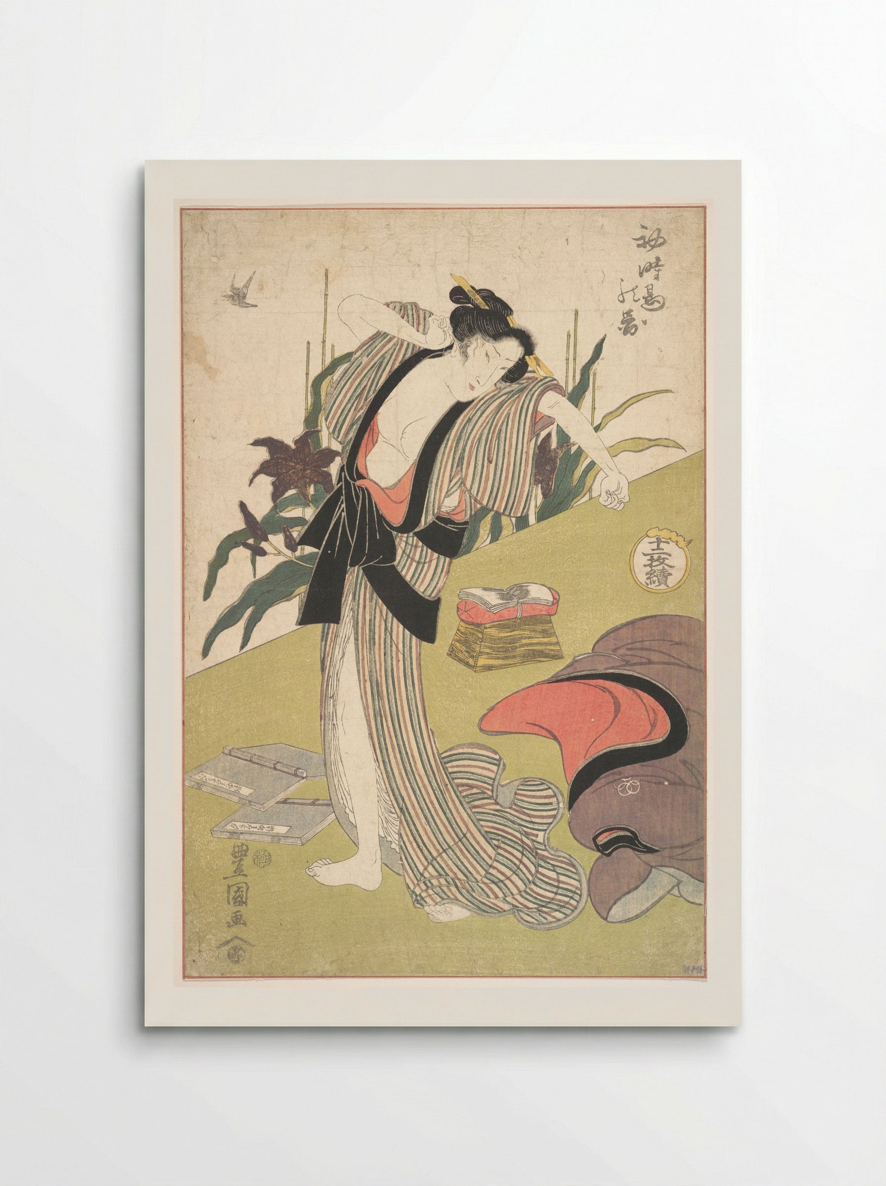 The First Visit of the Cuckoo - Utagawa Toyokuni I - Poster
