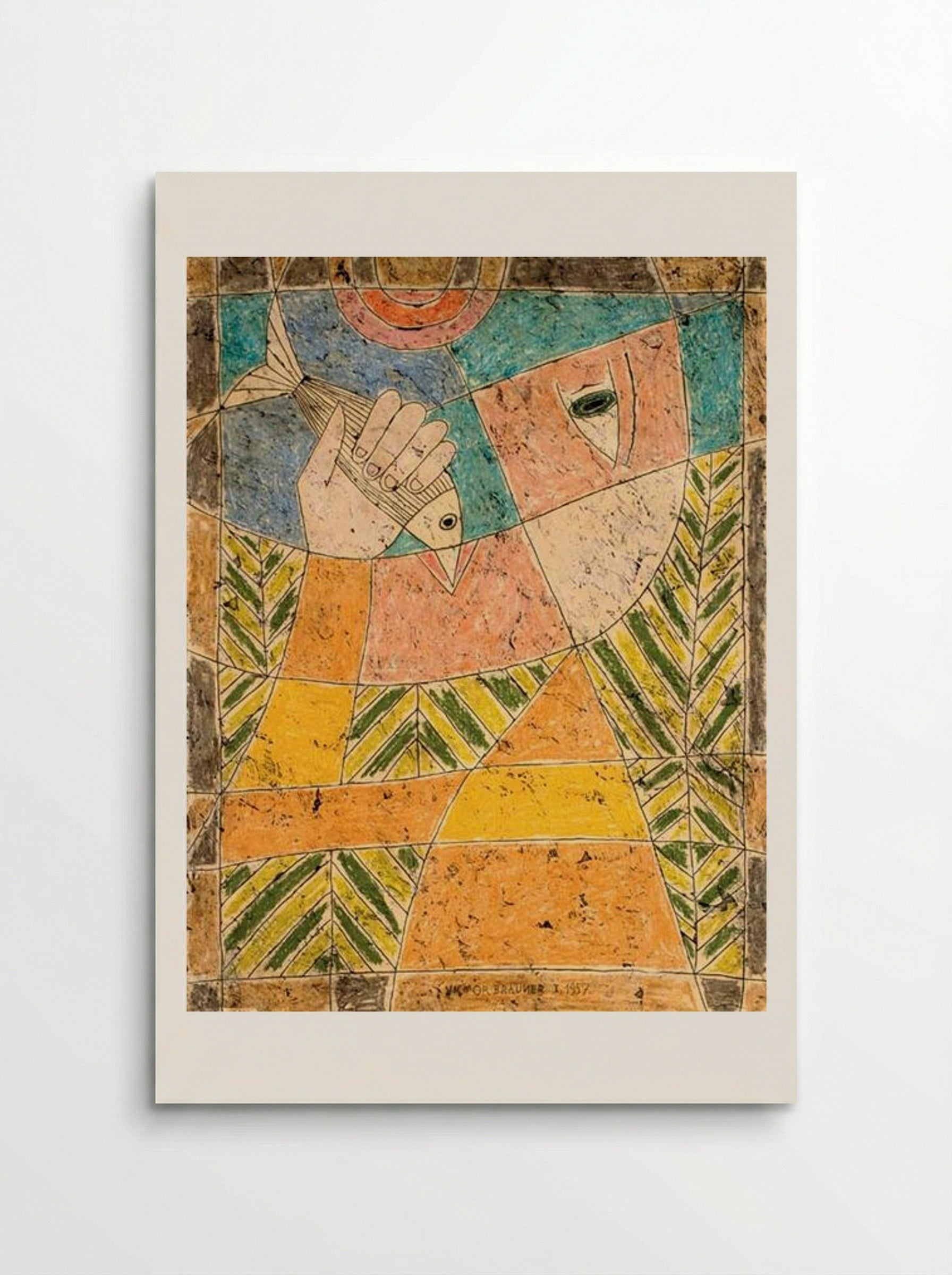 The Fisherman - Victor Brauner - Poster