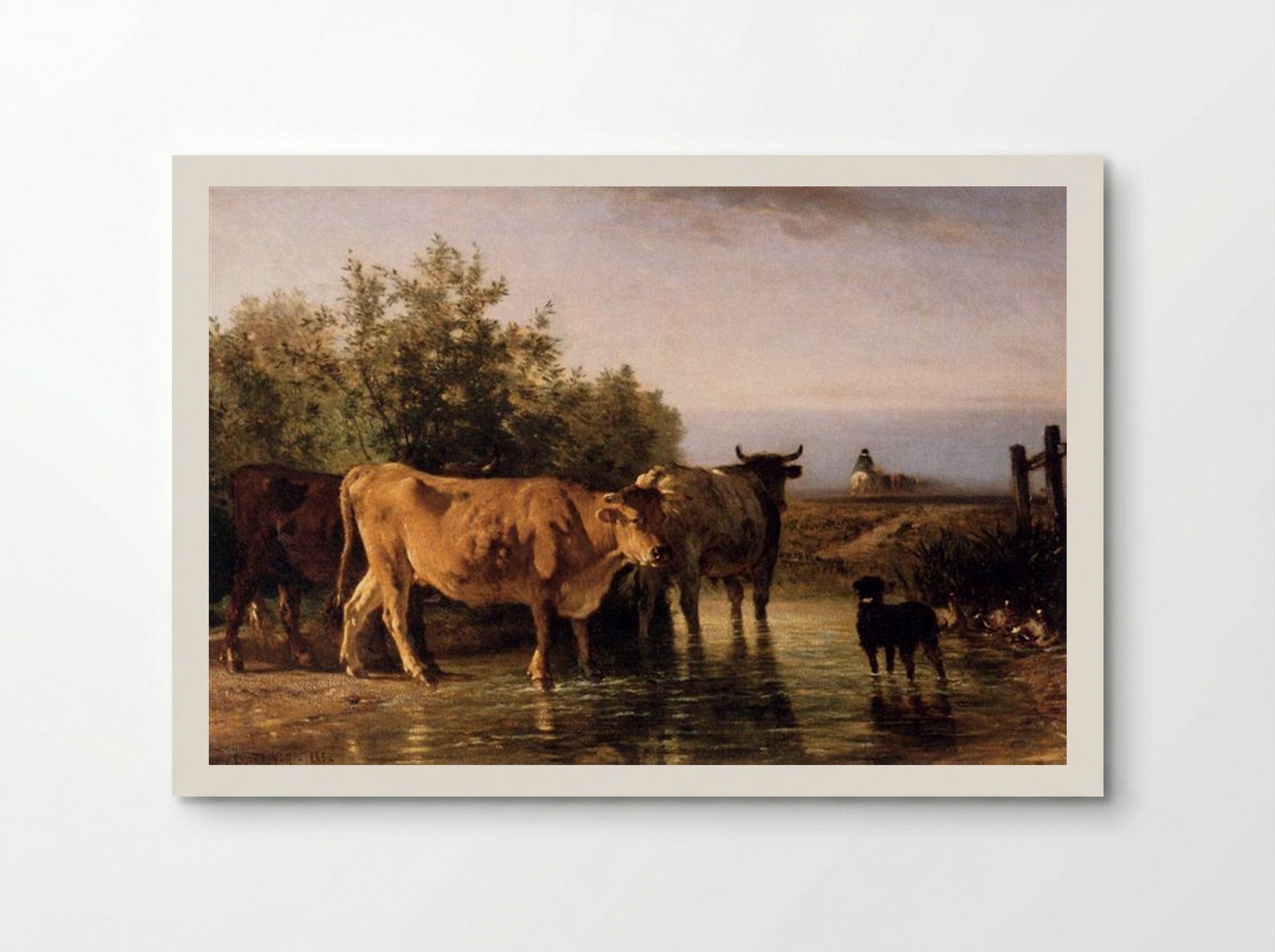 The Ford - Constant Troyon - Poster