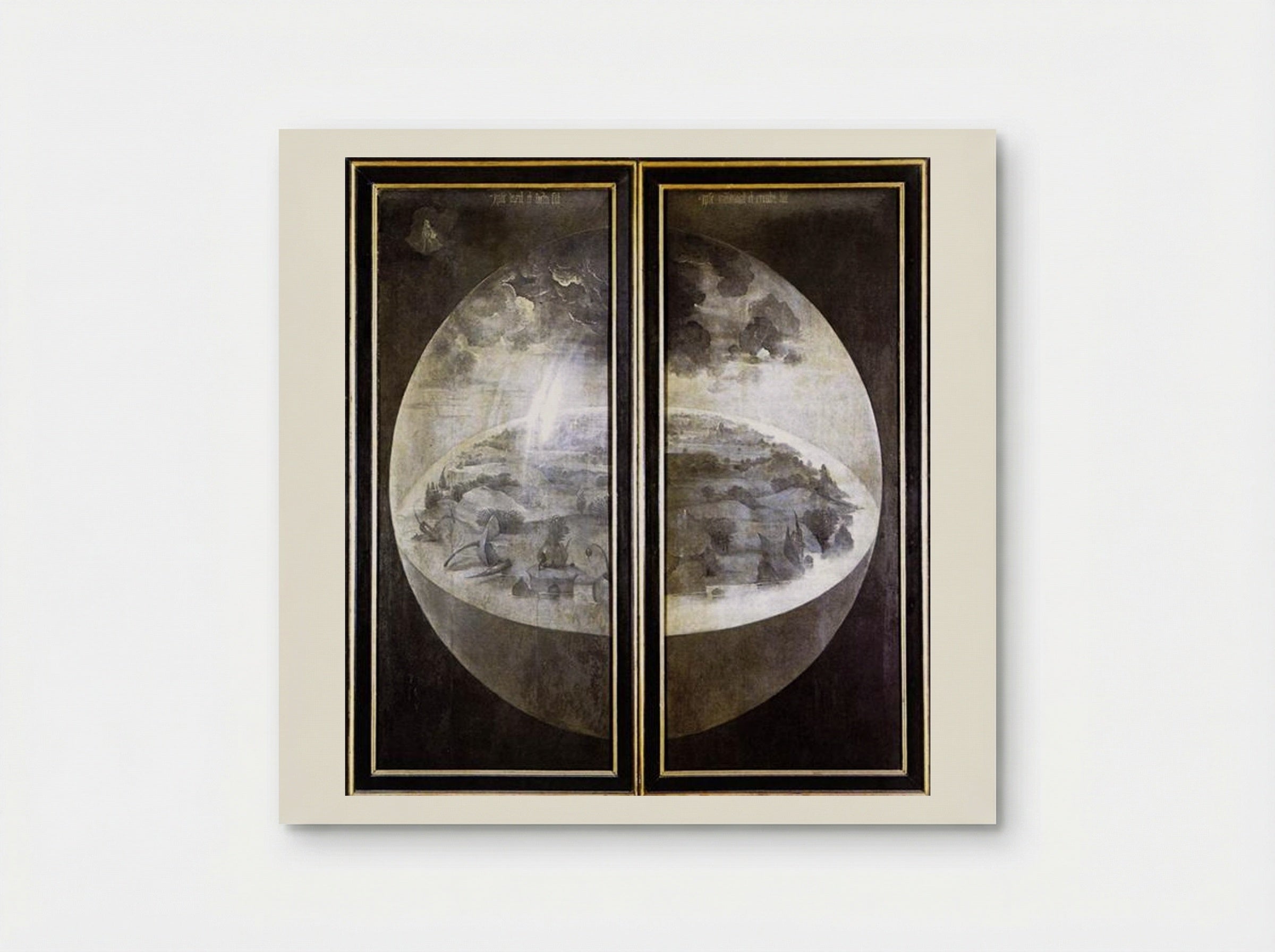The Garden of Earthly Delights (Exterior Shutters) - Hieronymus Bosch - Poster