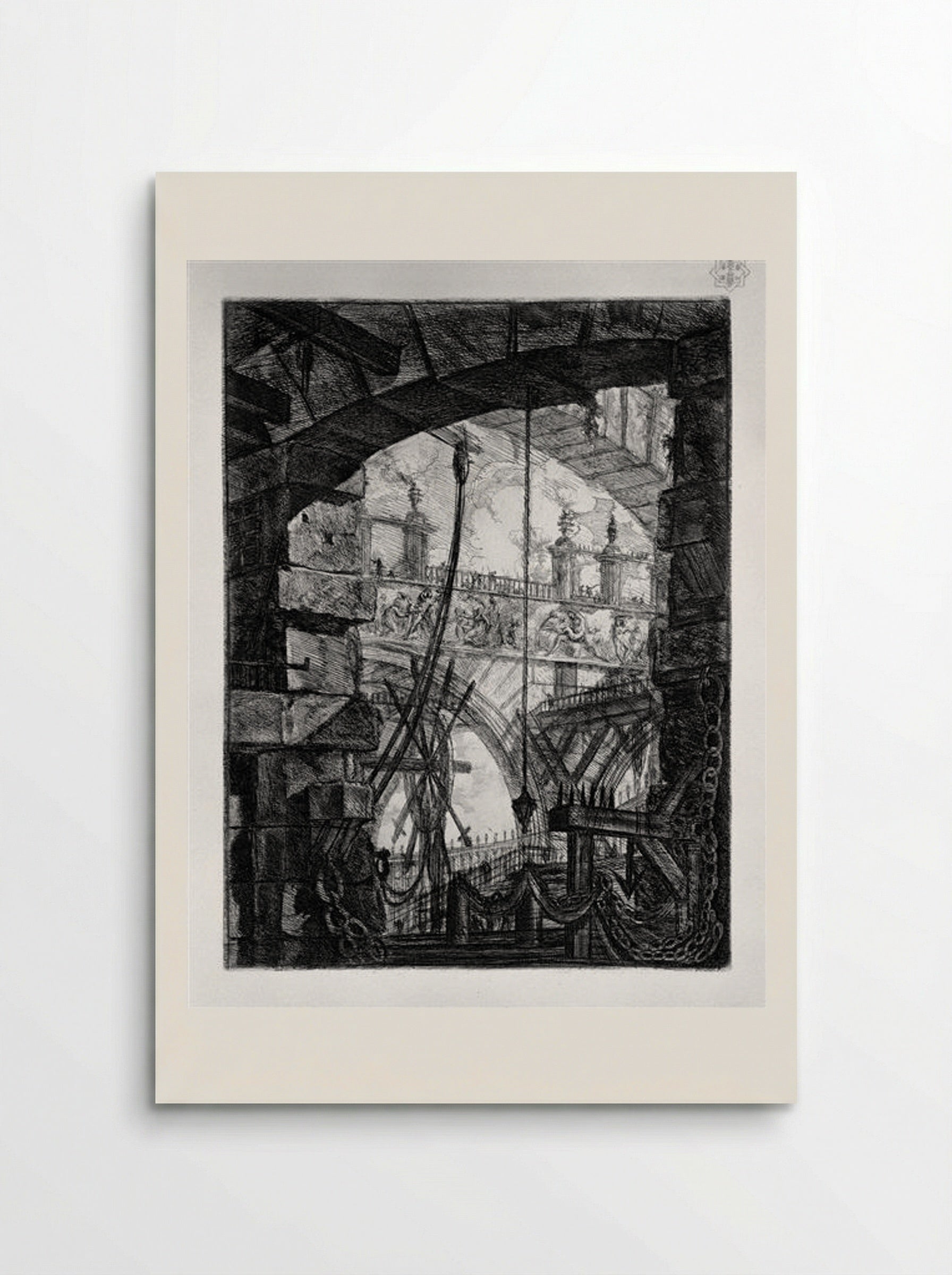 The Grand Piazza - Giovanni Battista Piranesi - Poster