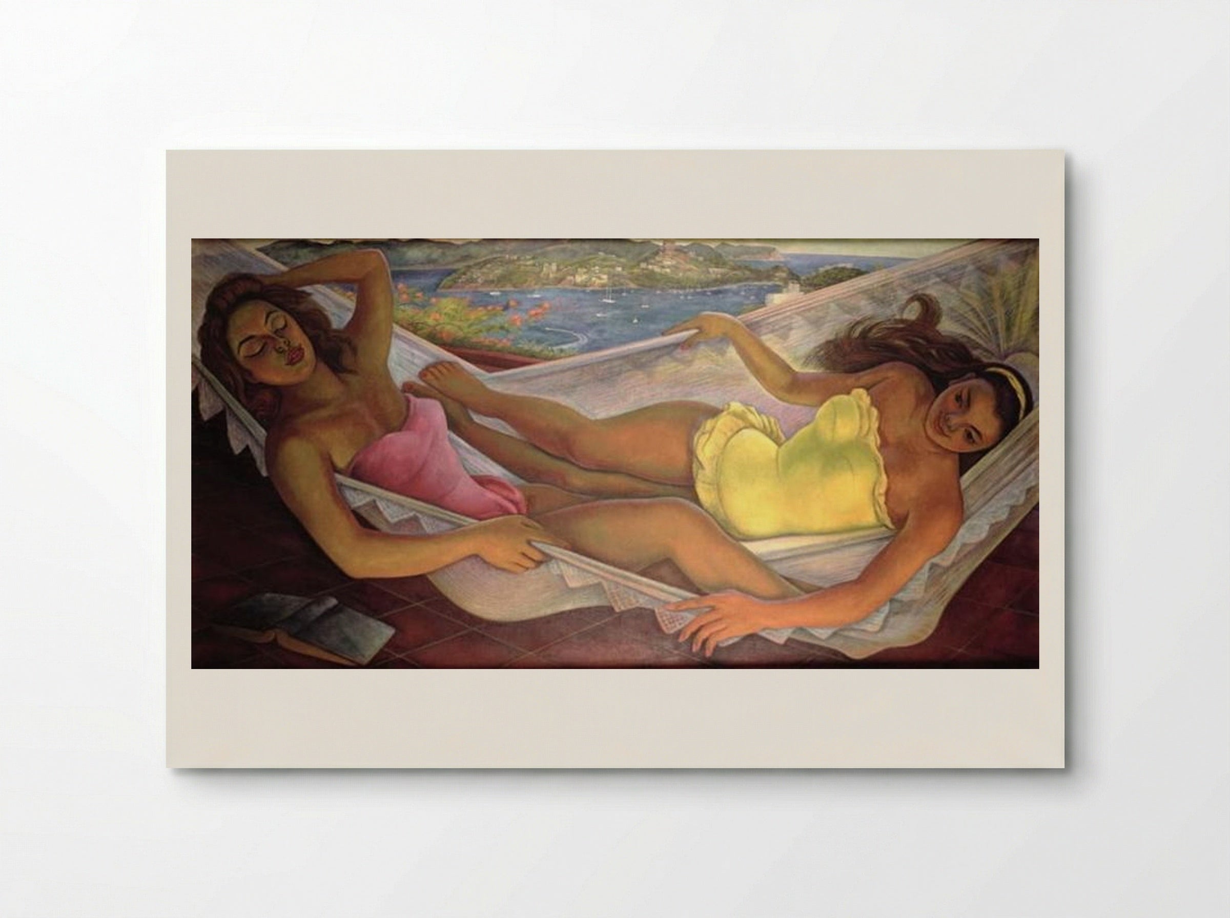 The Hammock - Diego Rivera - Poster