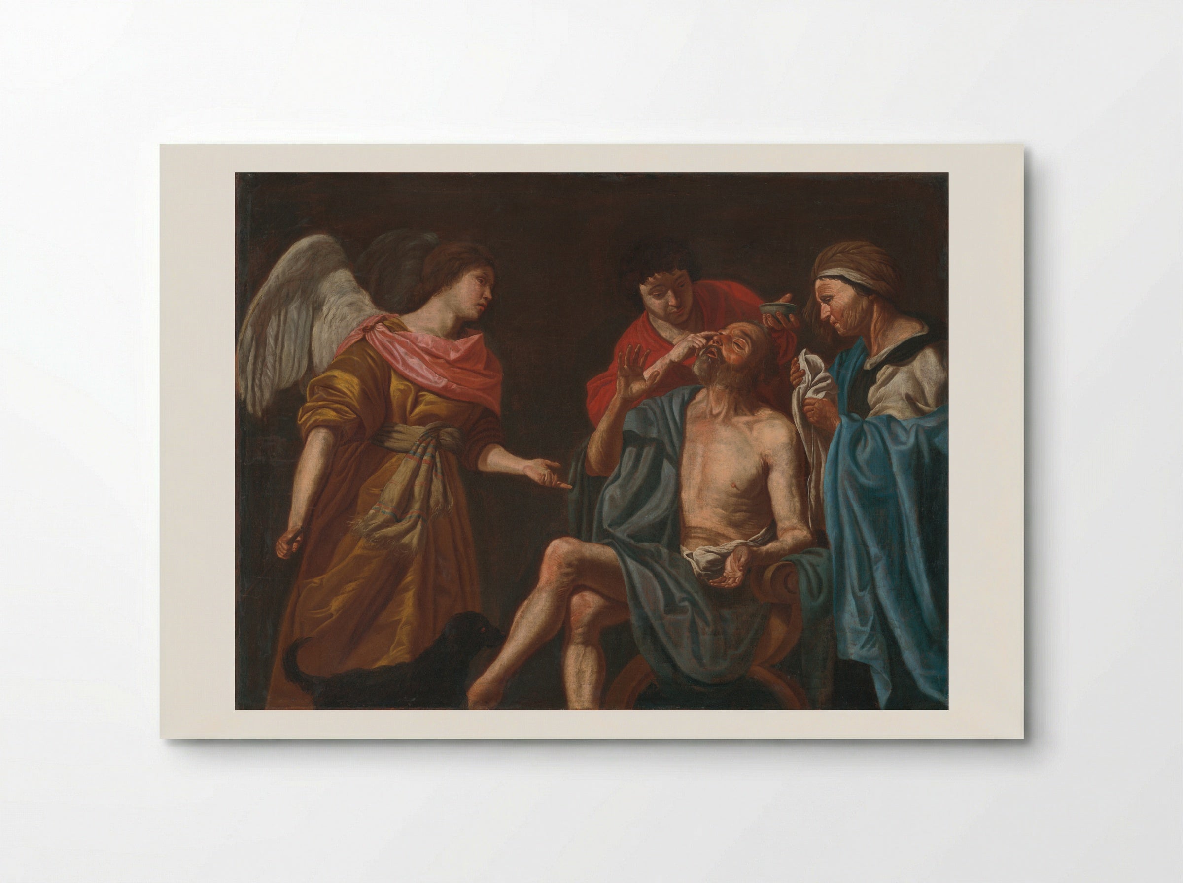 The Healing of Tobit - Matthias Stom - Poster