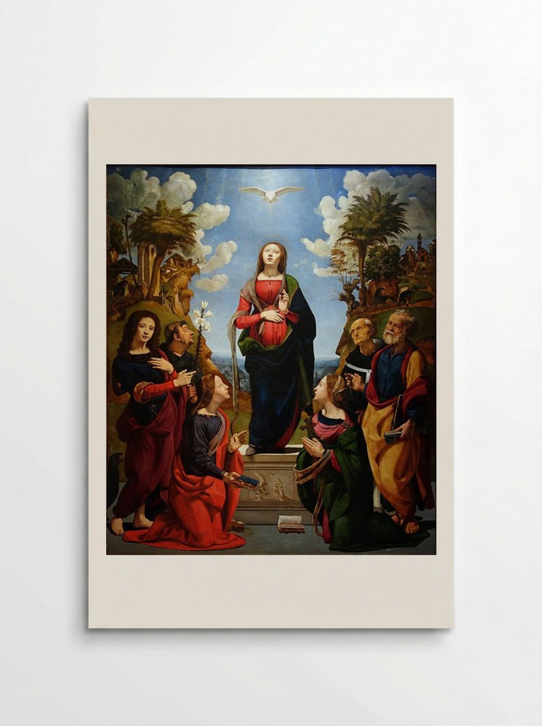 The Immaculate Conception with Saints - Piero di Cosimo - Poster