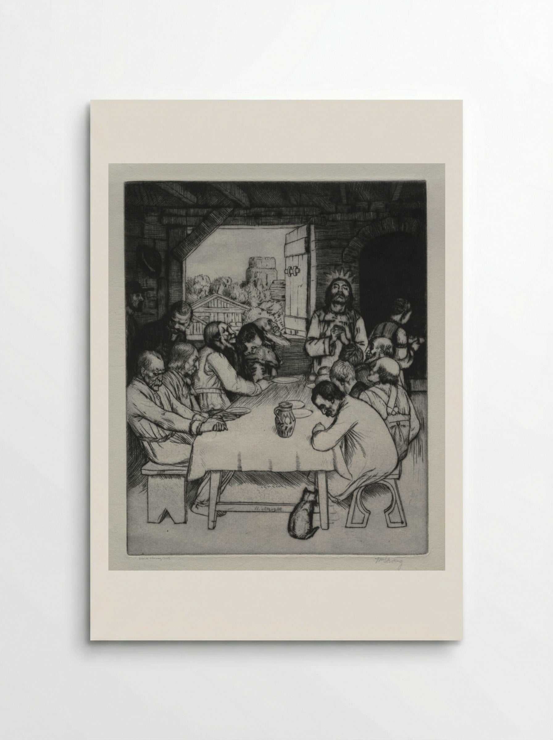 The Last Supper - William Strang - Poster
